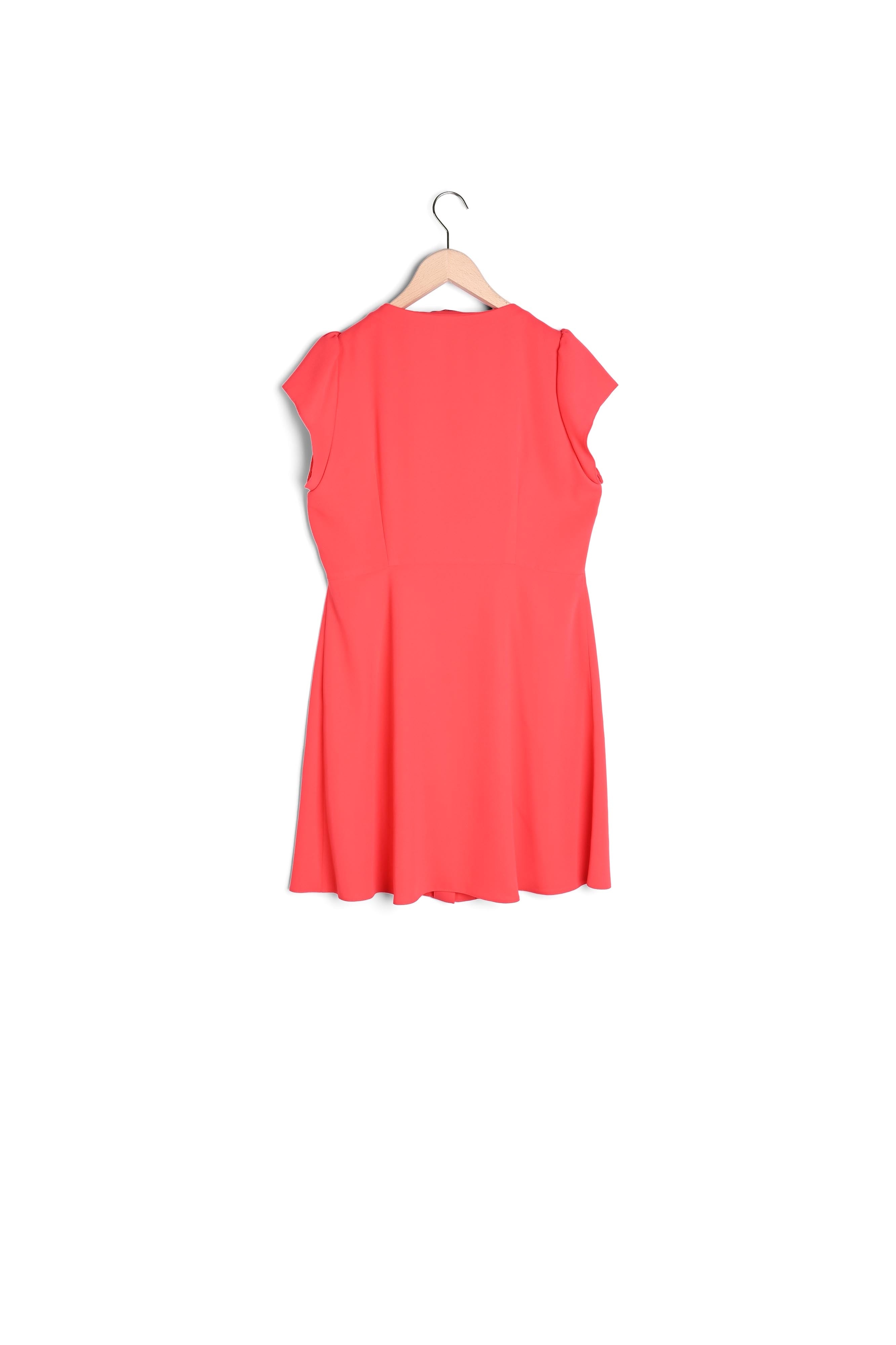 Robe Ruomi rouge en crêpe Faume - seconde main