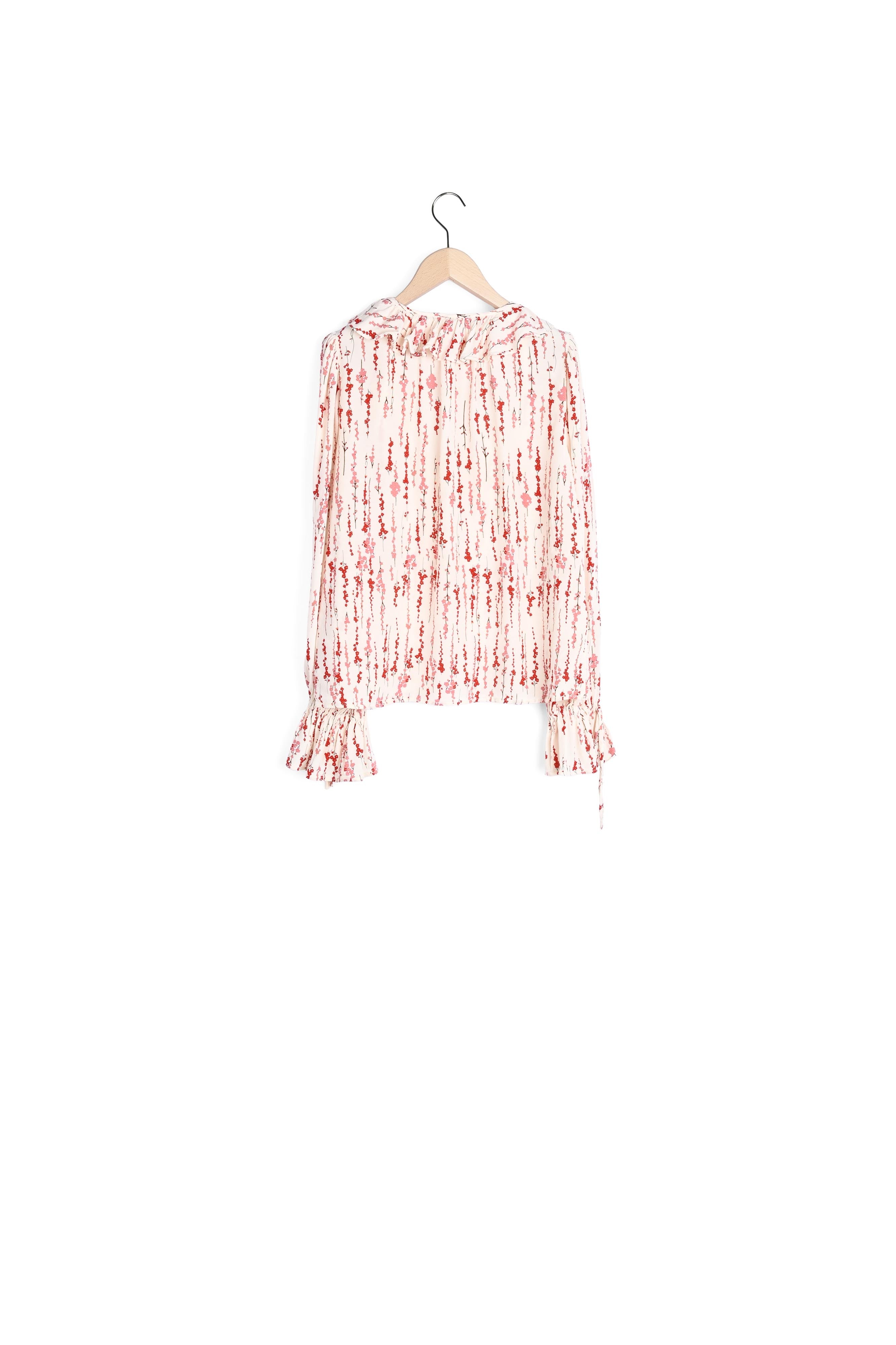 Top Tiara écru imprimé fleuri Faume - seconde main