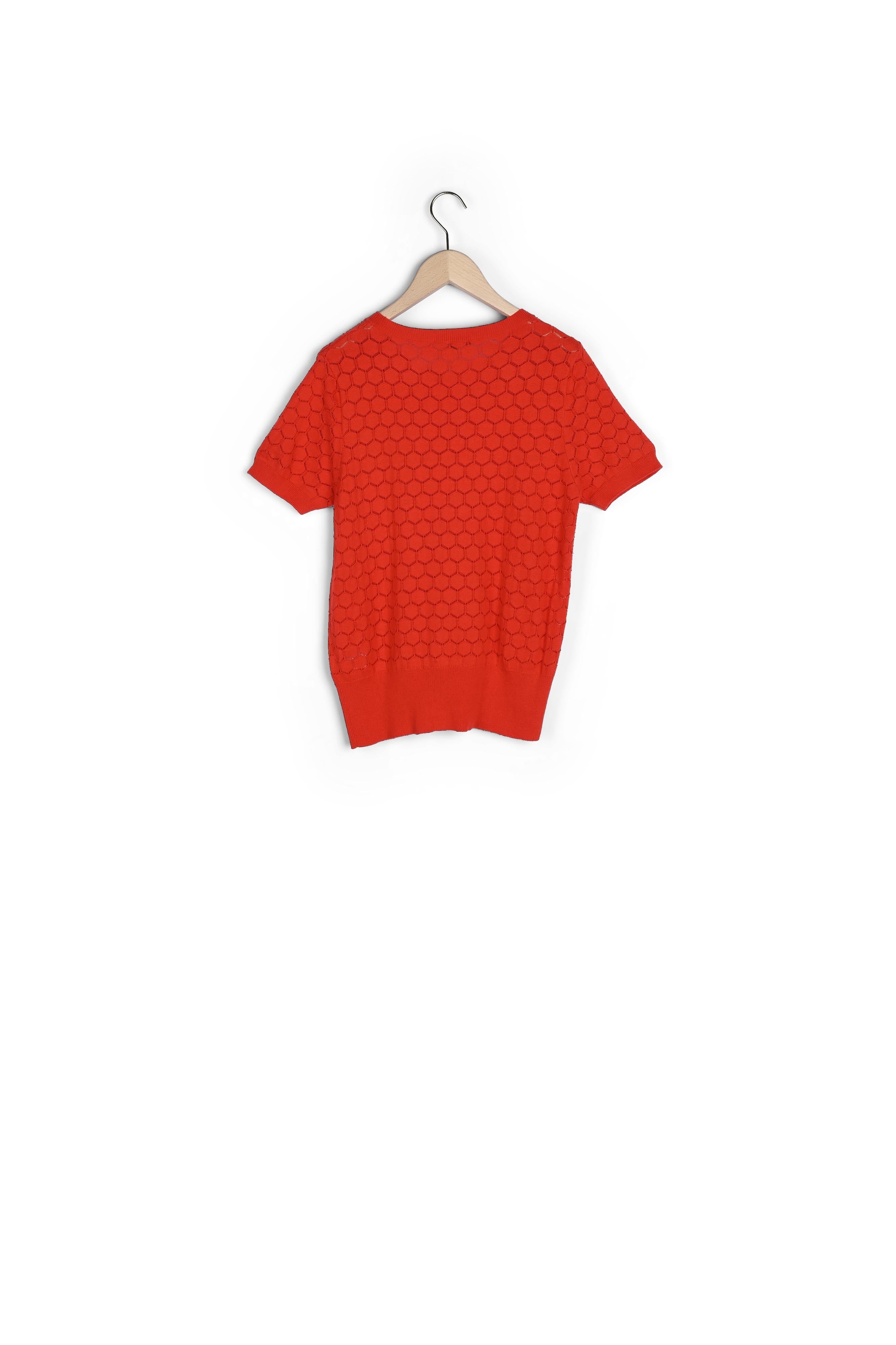 Pull à manches courtes Nova rouge Faume - seconde main