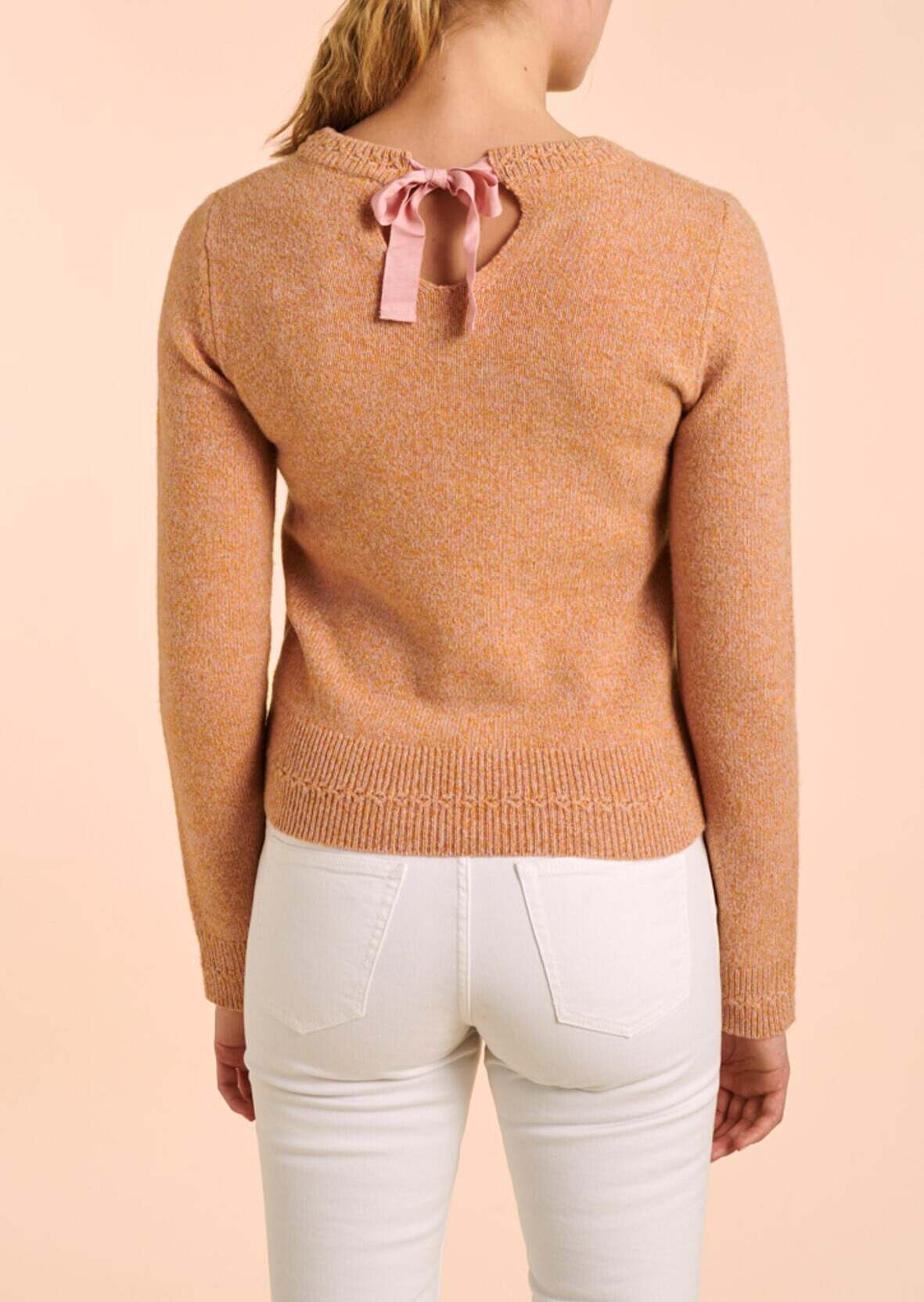 Maille Neve rose tendre Faume - seconde main