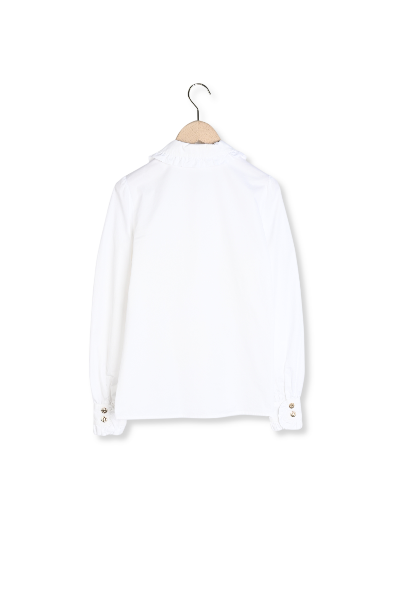 Chemise Christie blanche en popeline Faume - seconde main