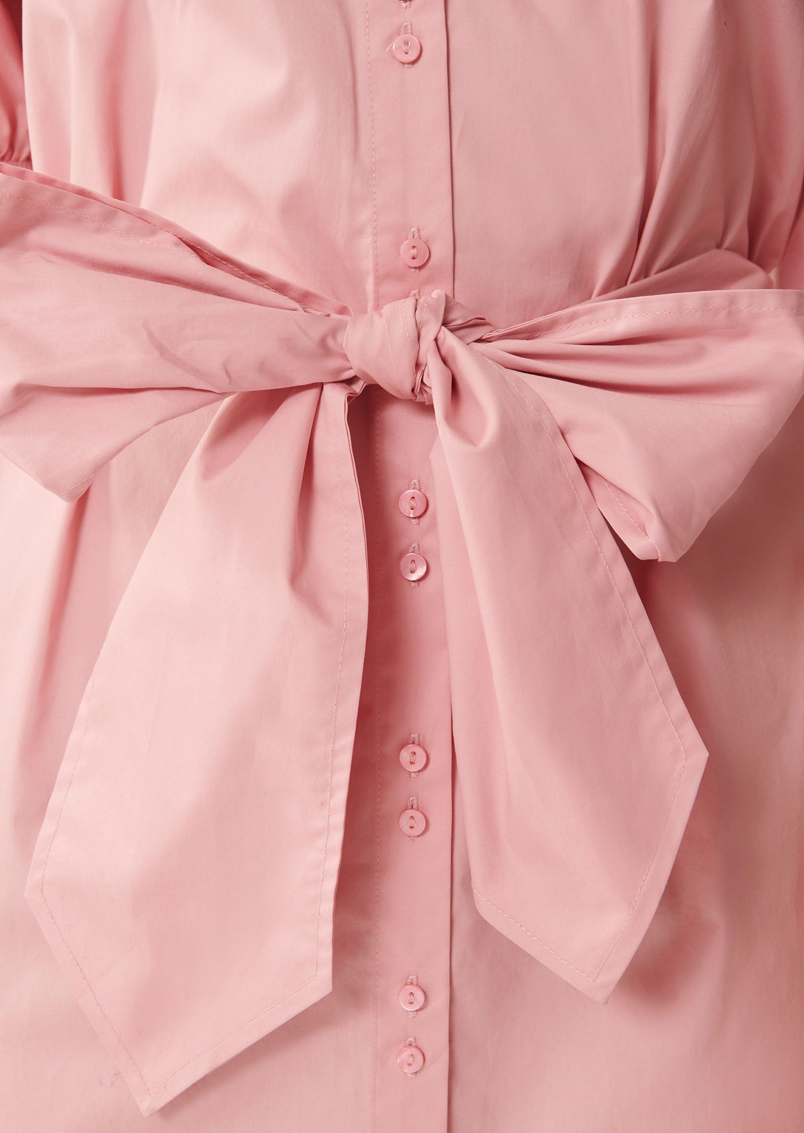 Robe Ridley vieux rose en popeline Faume - seconde main