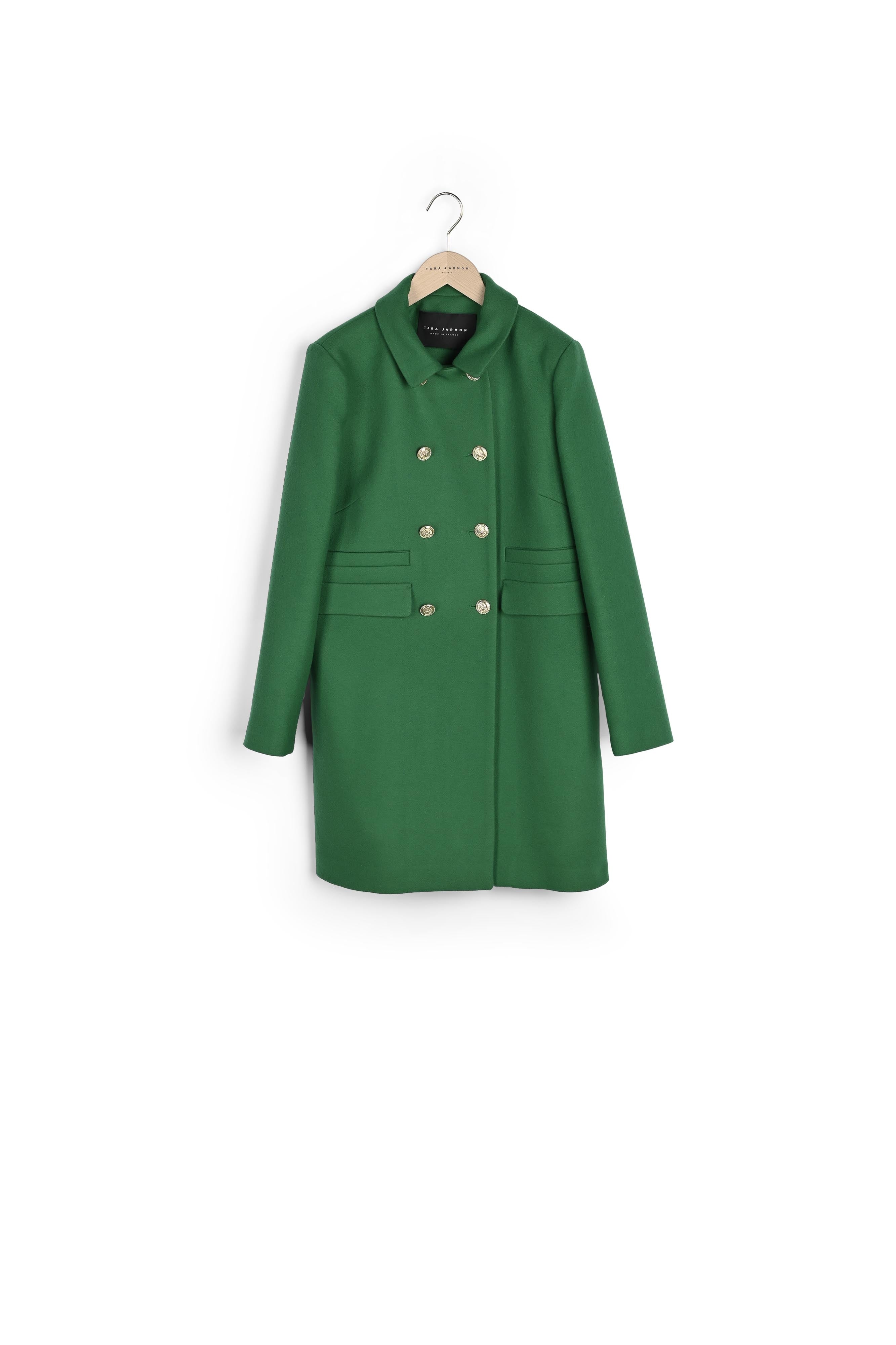 Tara jarmon manteau vert sale