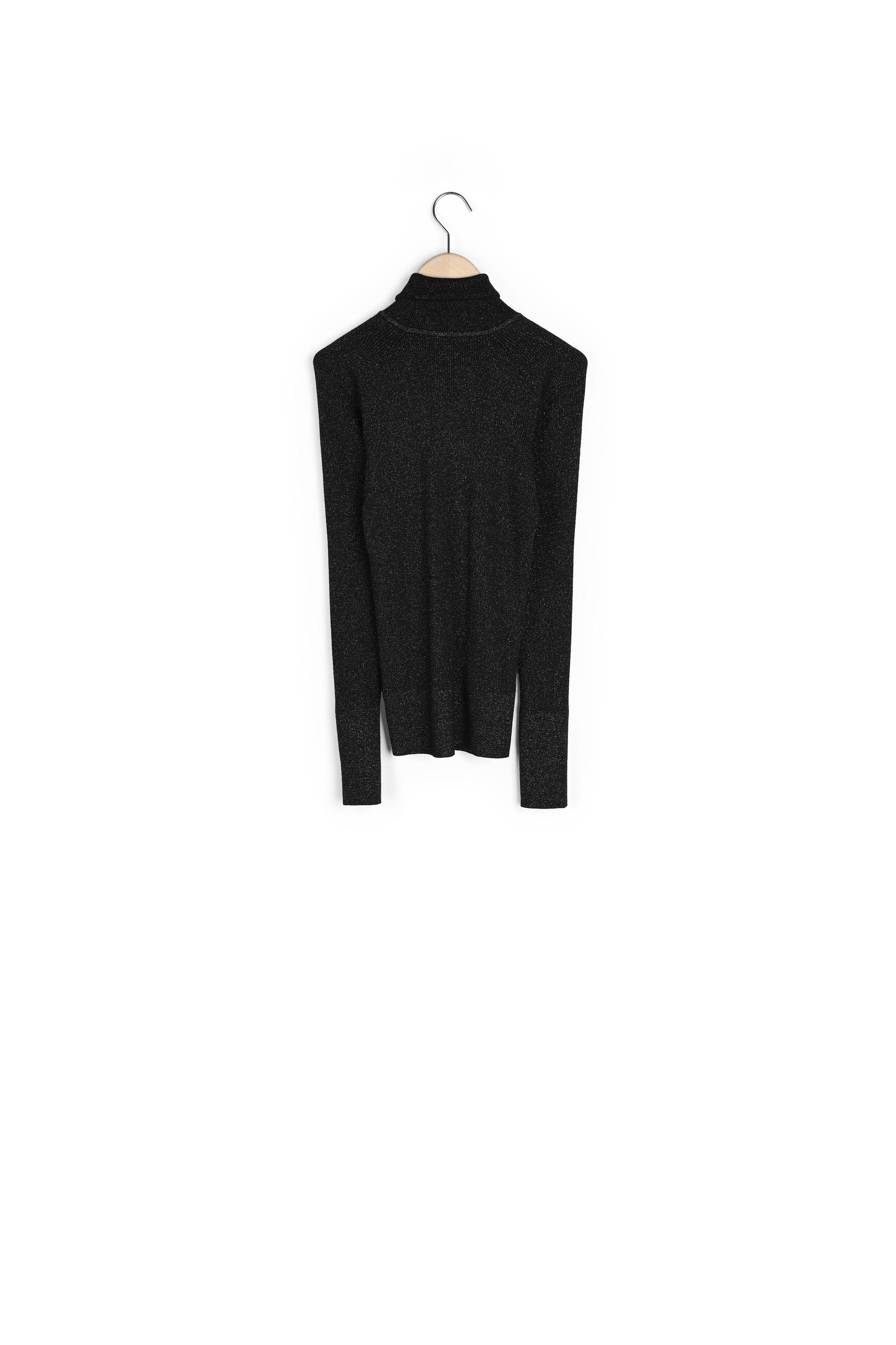 Pull Precious noir en laine et lurex Faume - seconde main