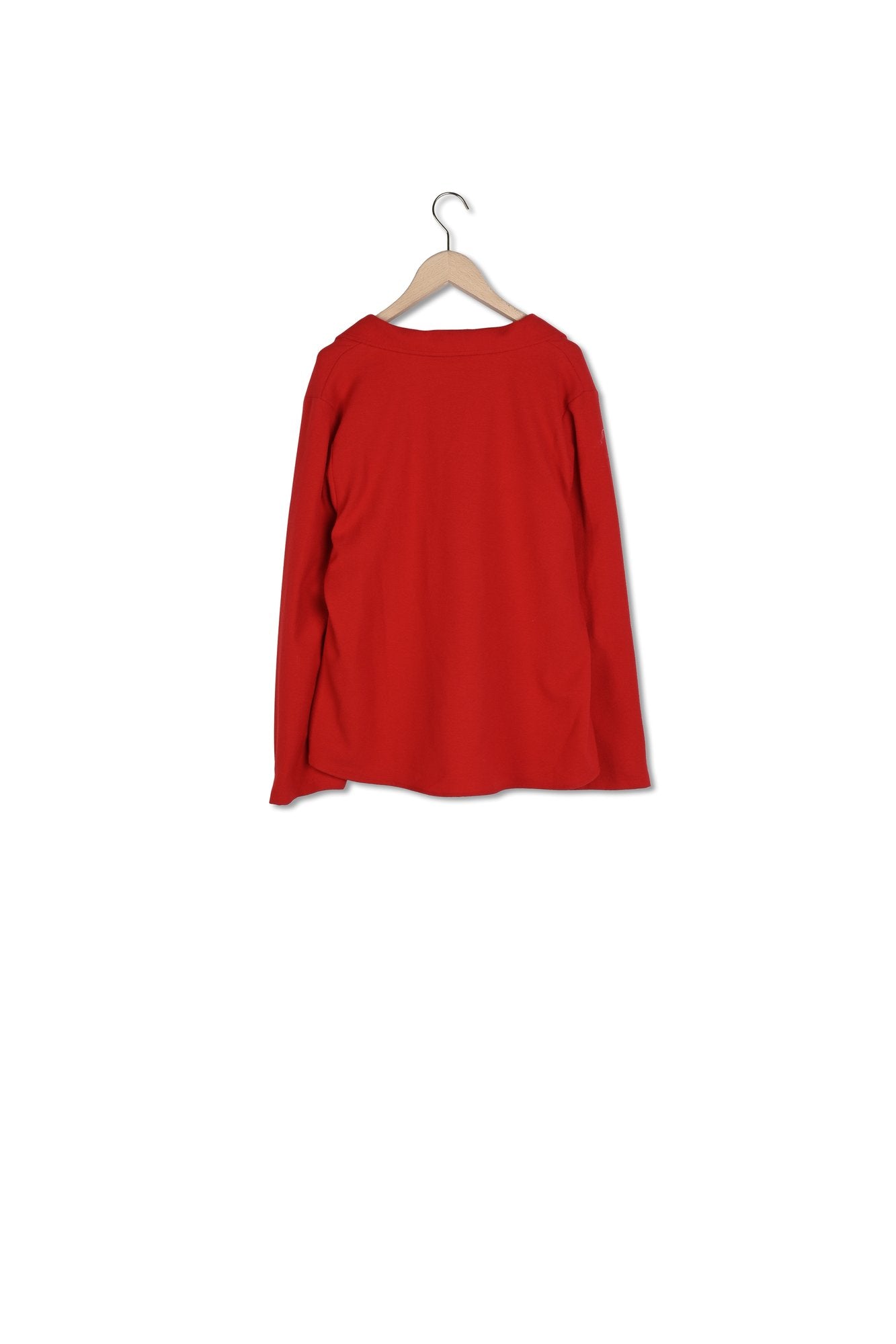 Top Thibo rouge en crêpe Faume - seconde main