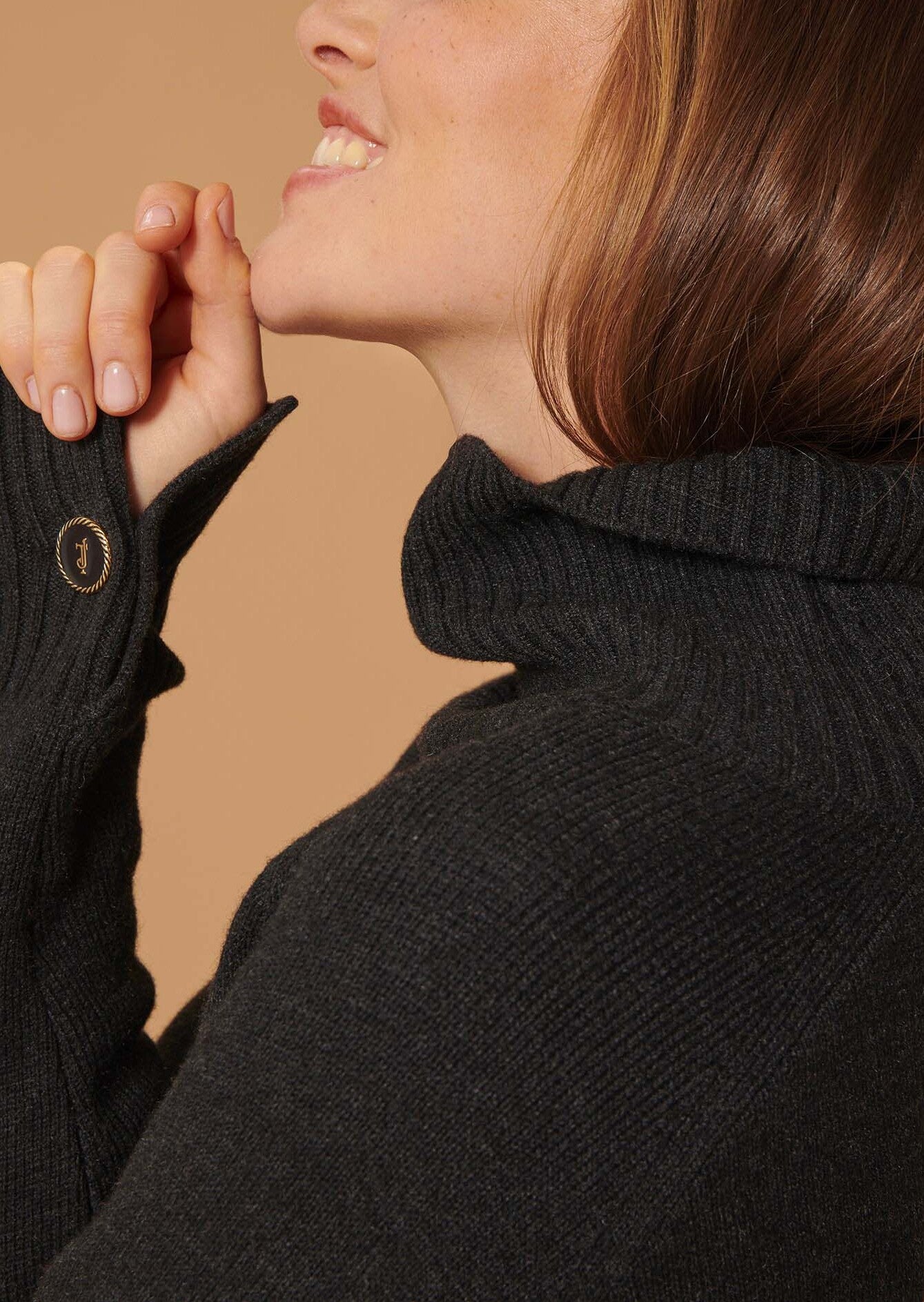 Robe pull Royale grise en laine Faume - seconde main