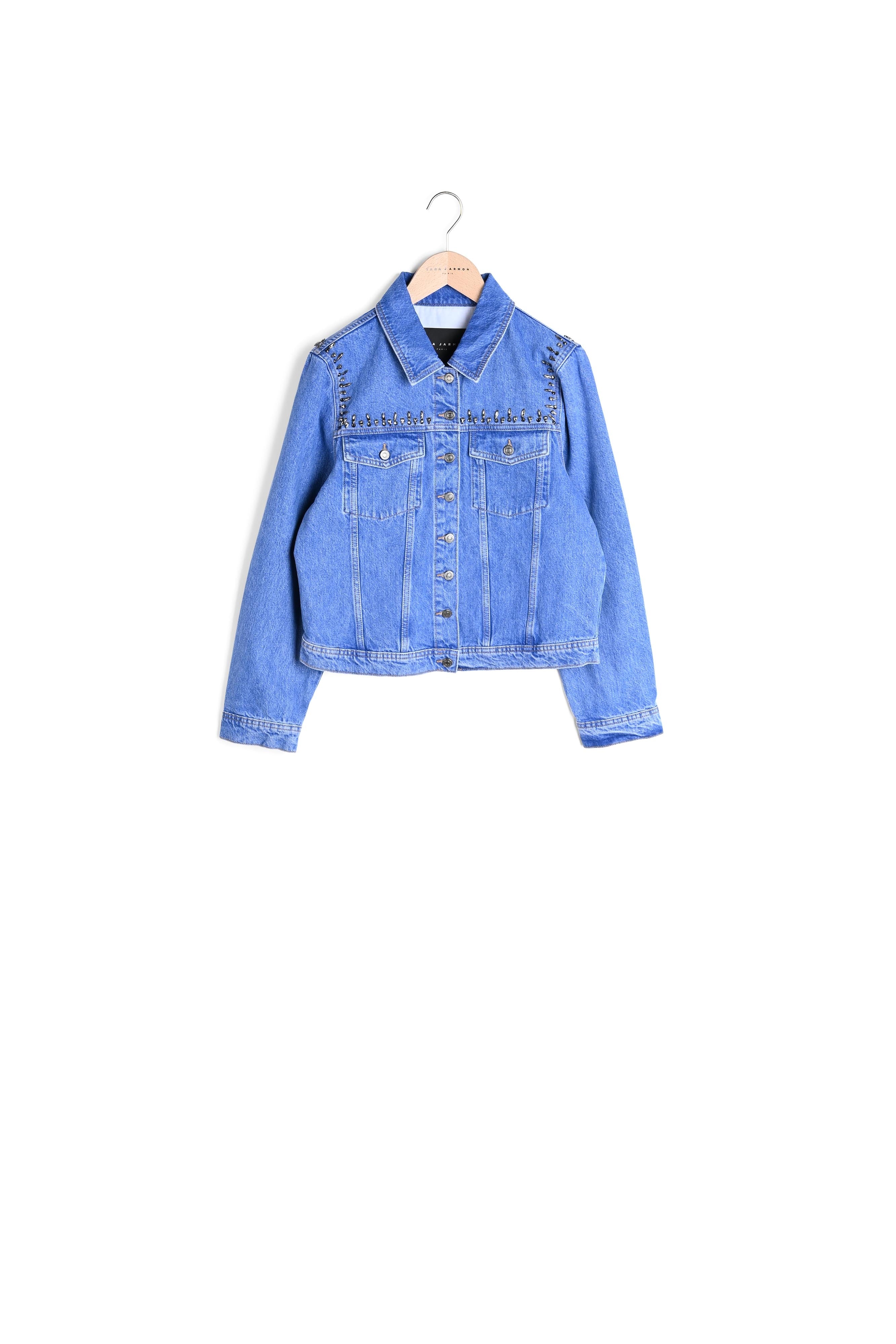 Veste Valerie bleue en denim Faume - seconde main
