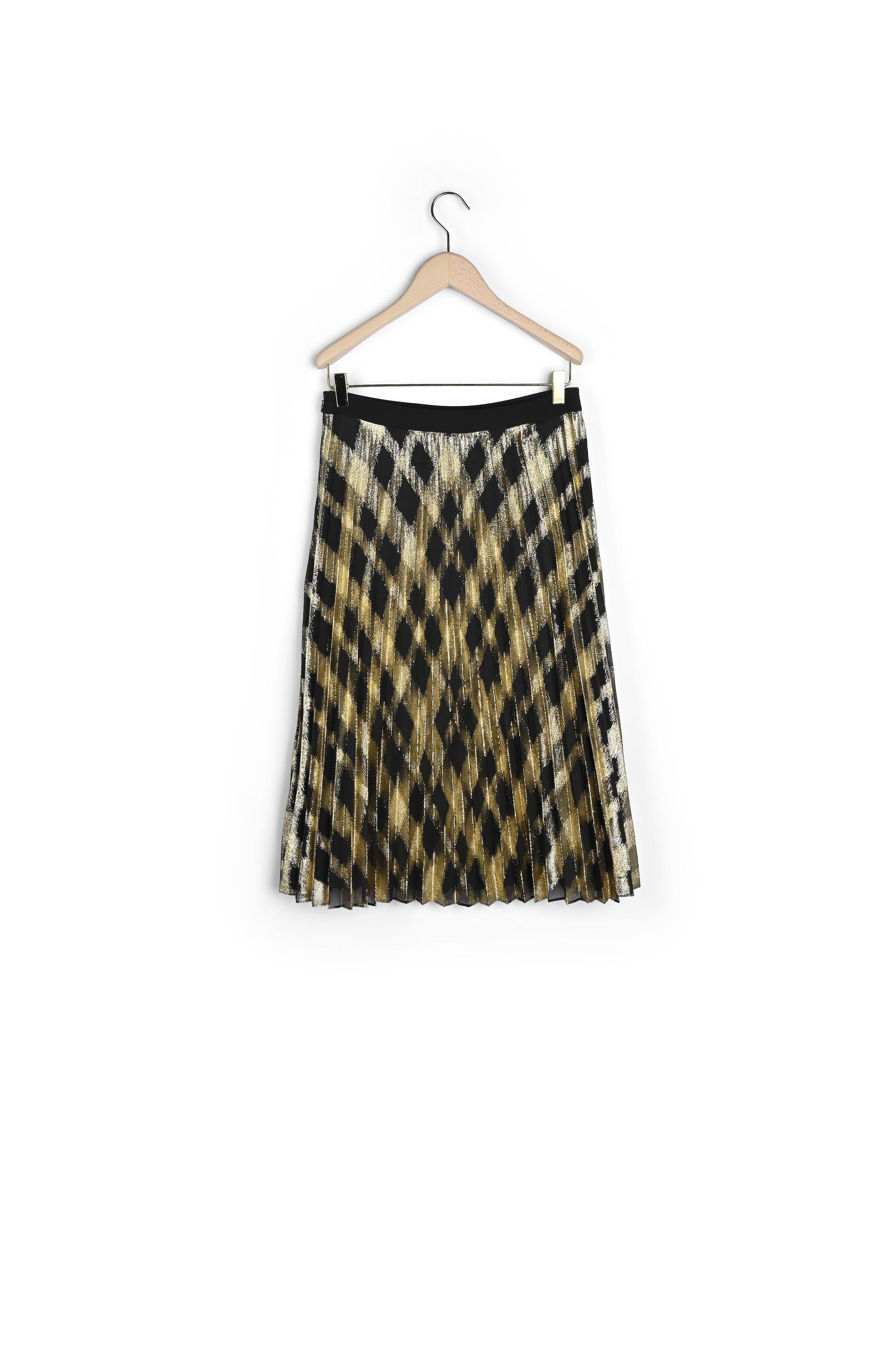 Jupe midi Jasmine en jacquard lurex Faume - seconde main