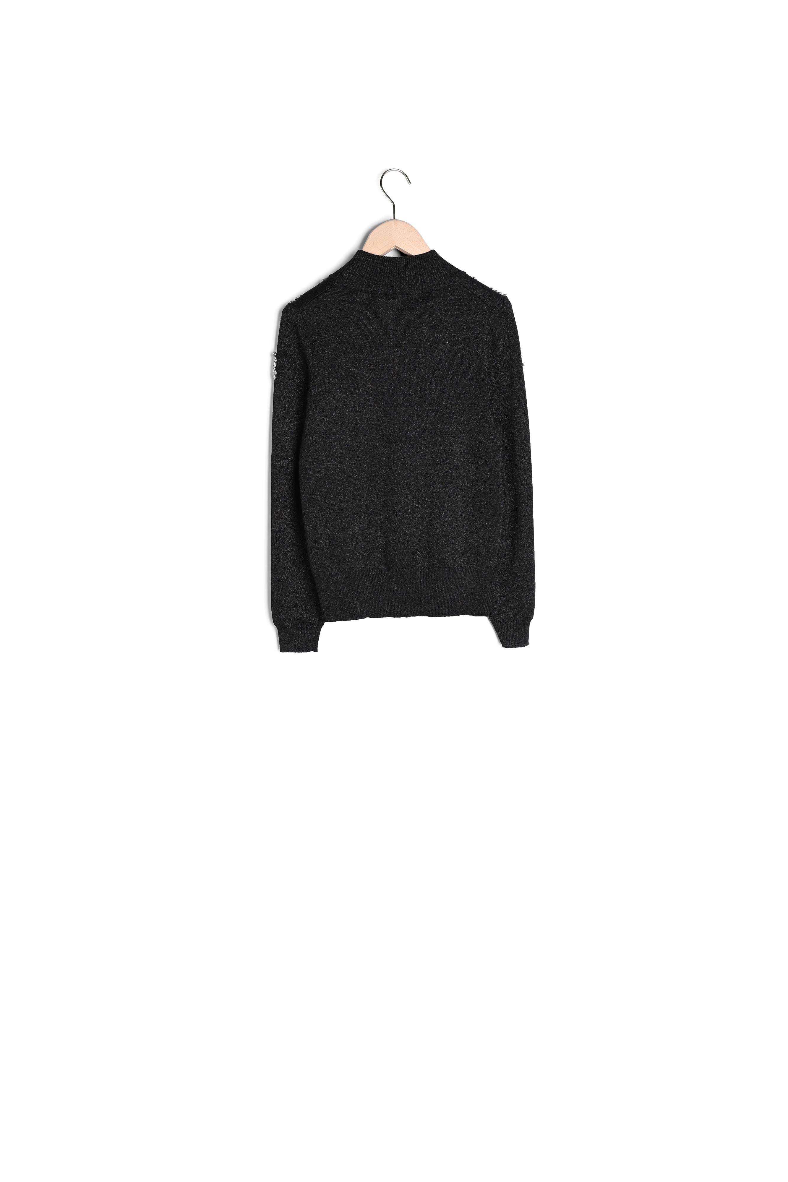 Top bijoux Nastasia en maille lurex Faume - seconde main