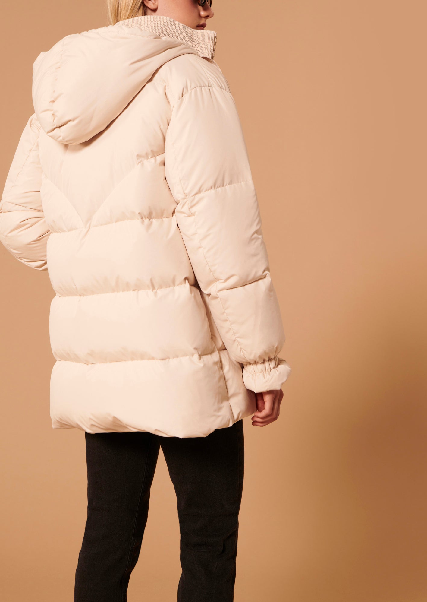 Doudoune Daphne écrue matelassée Faume - seconde main