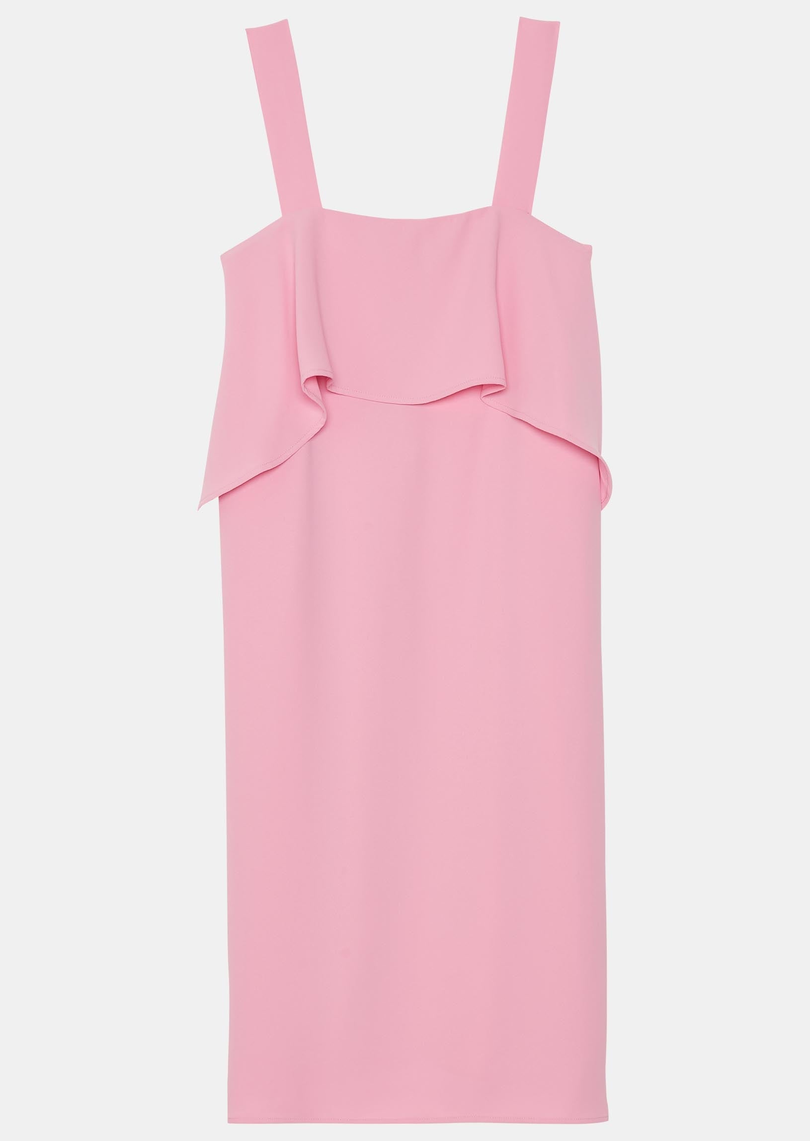 Robe Riisi rose en crêpe Faume - seconde main