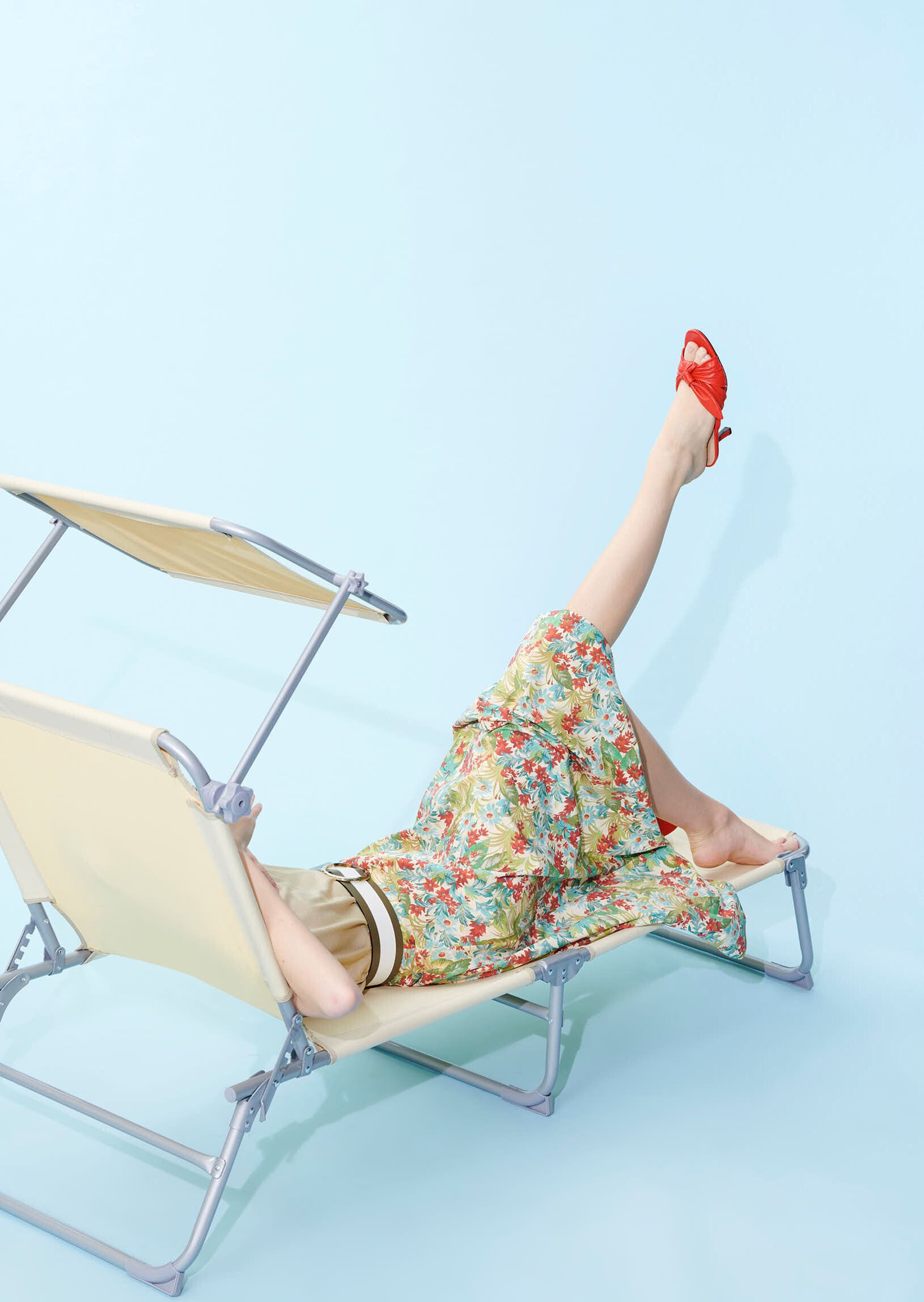 T-shirt avec épaulettes Teili doré lurex en viscose Faume - seconde main