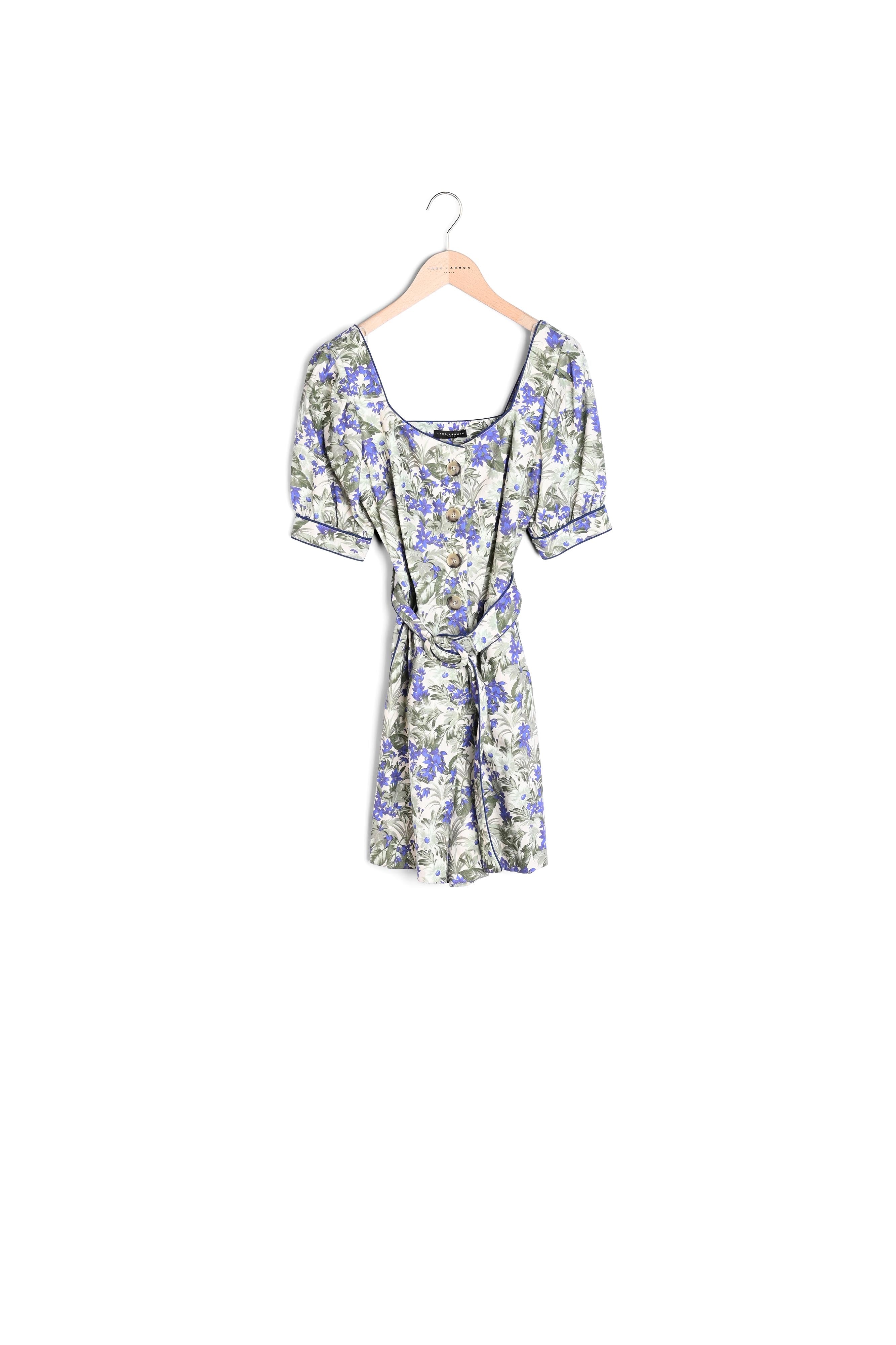 Combinaison Carolina écrue imprimé pampa en coton Faume - seconde main