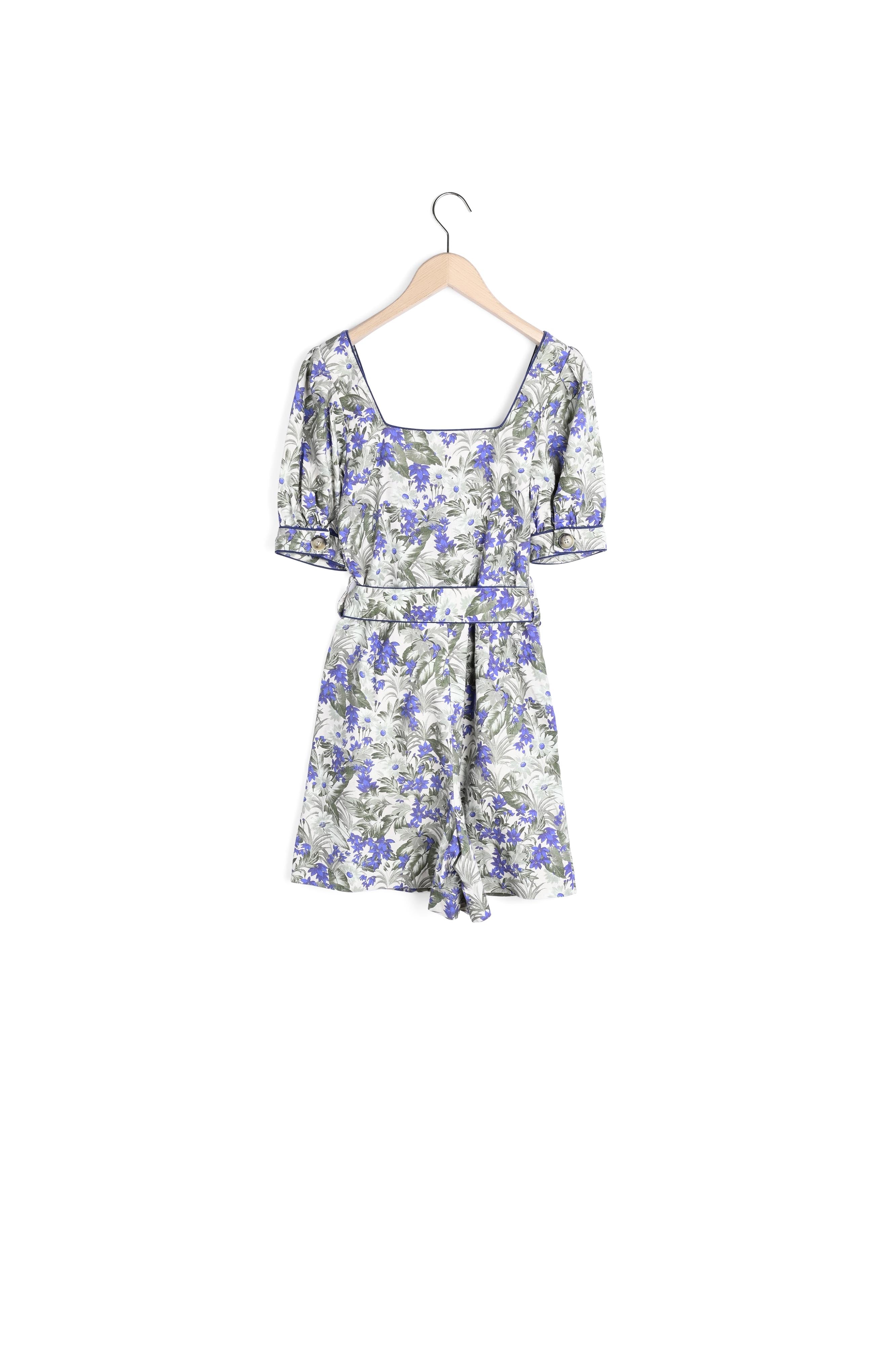 Combinaison Carolina écrue imprimé pampa en coton Faume - seconde main