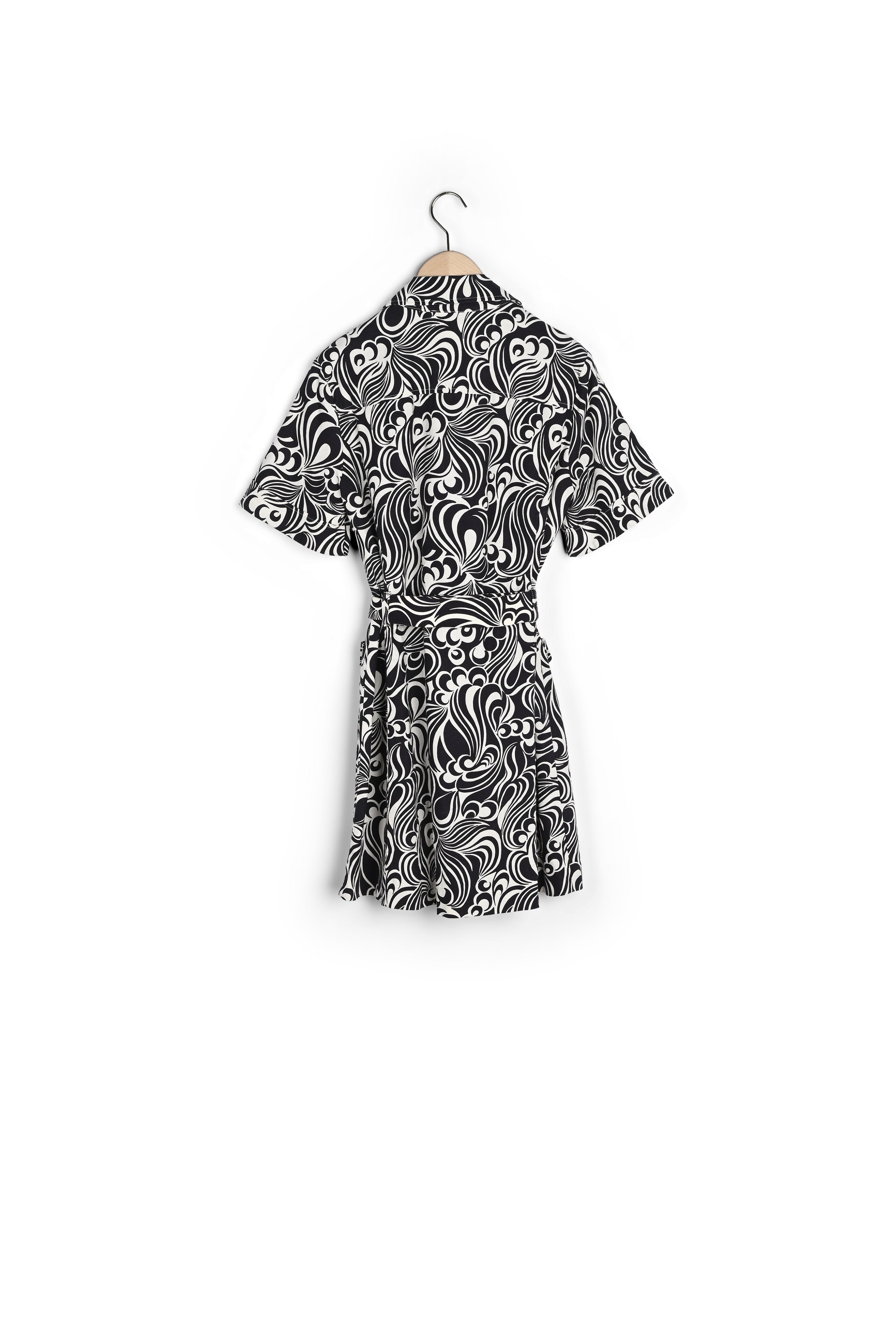 Robe Ryfen écru imprimé psyche en coton Faume - seconde main