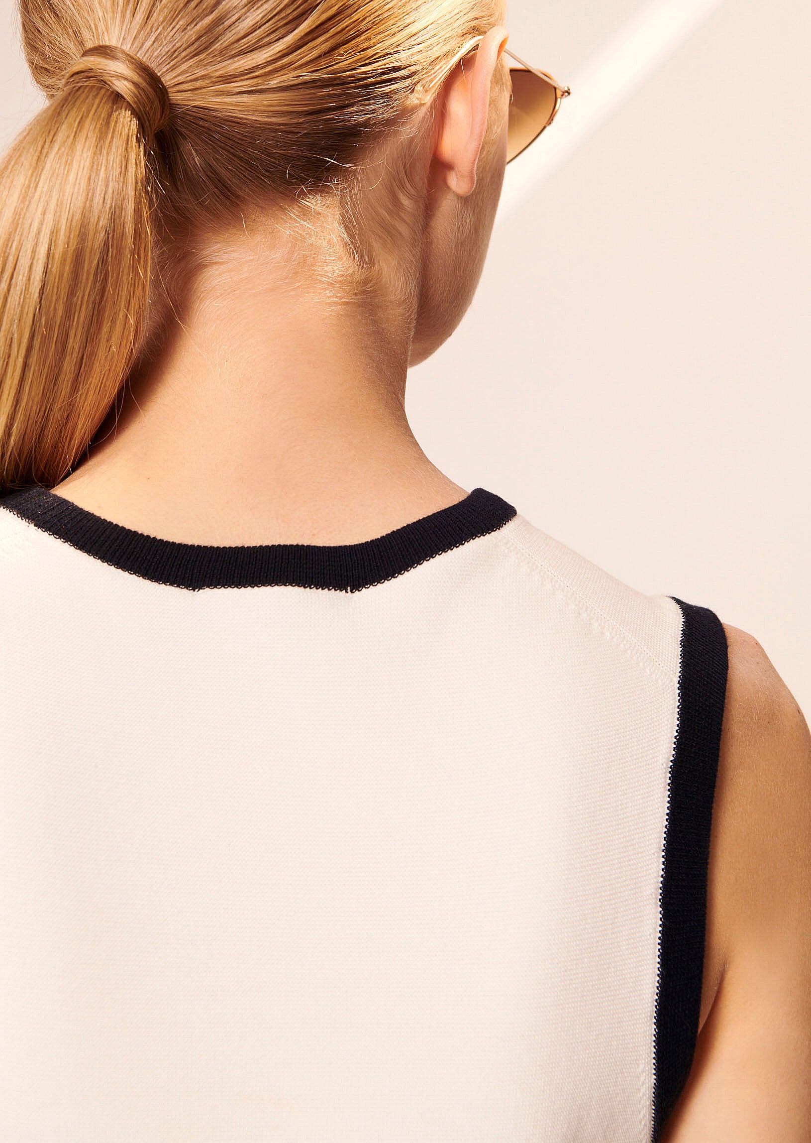 Pull Phoster écru en coton Faume - seconde main