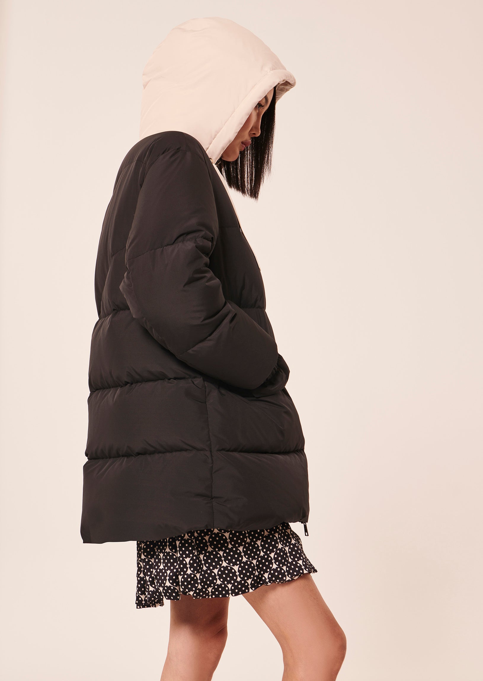 Doudoune Daphne noire matelassée Faume - seconde main