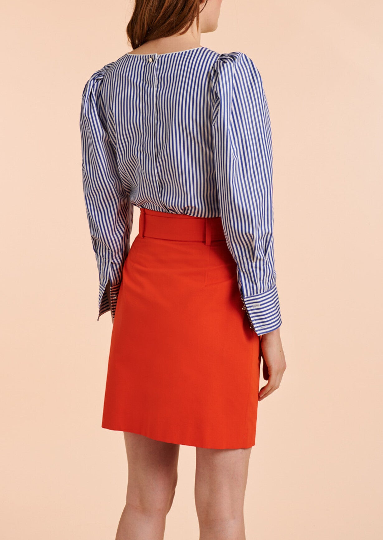 Jupe Jeanne orange Faume - seconde main