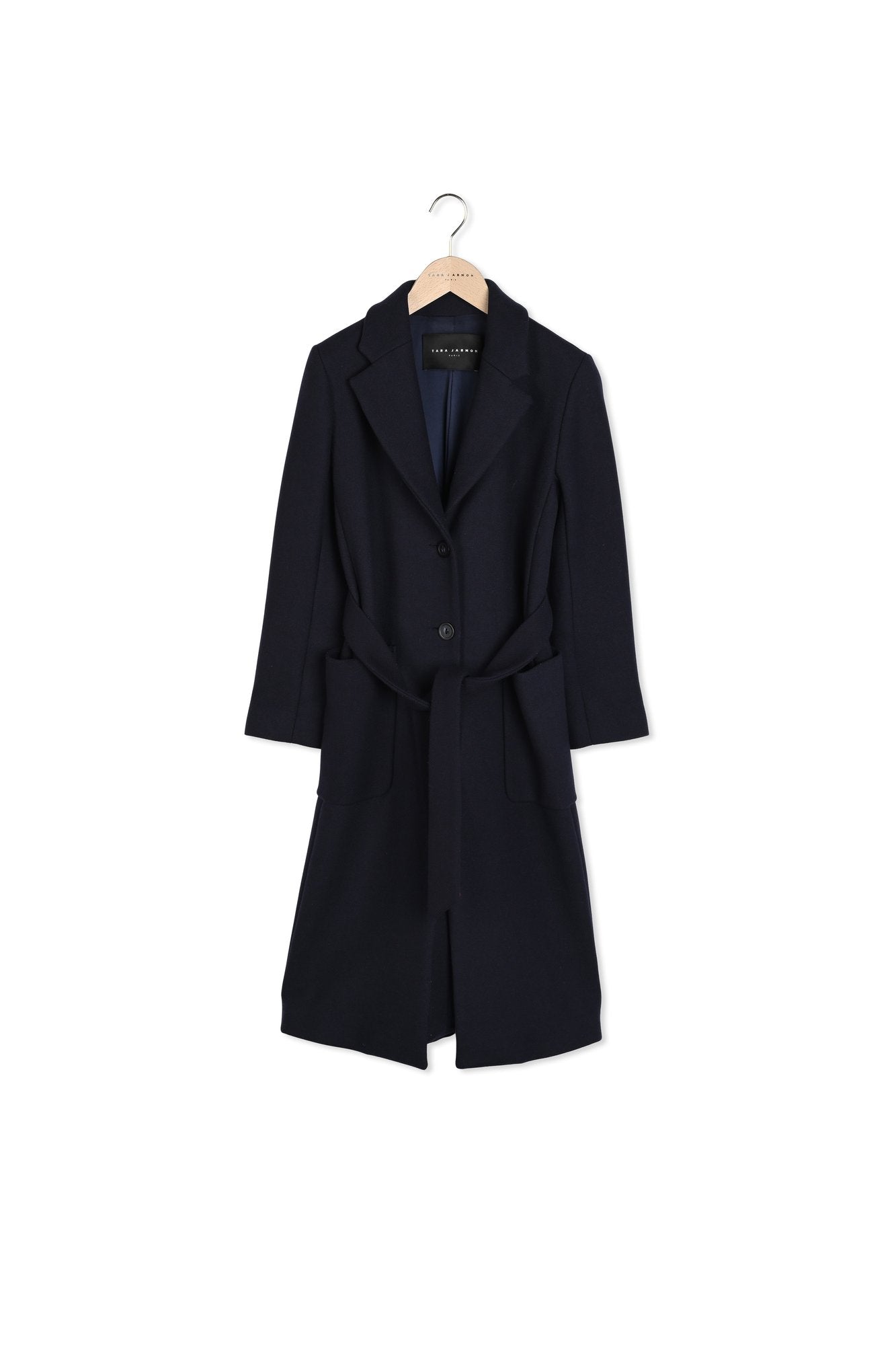 Manteau Mellie bleu nuit Faume - seconde main