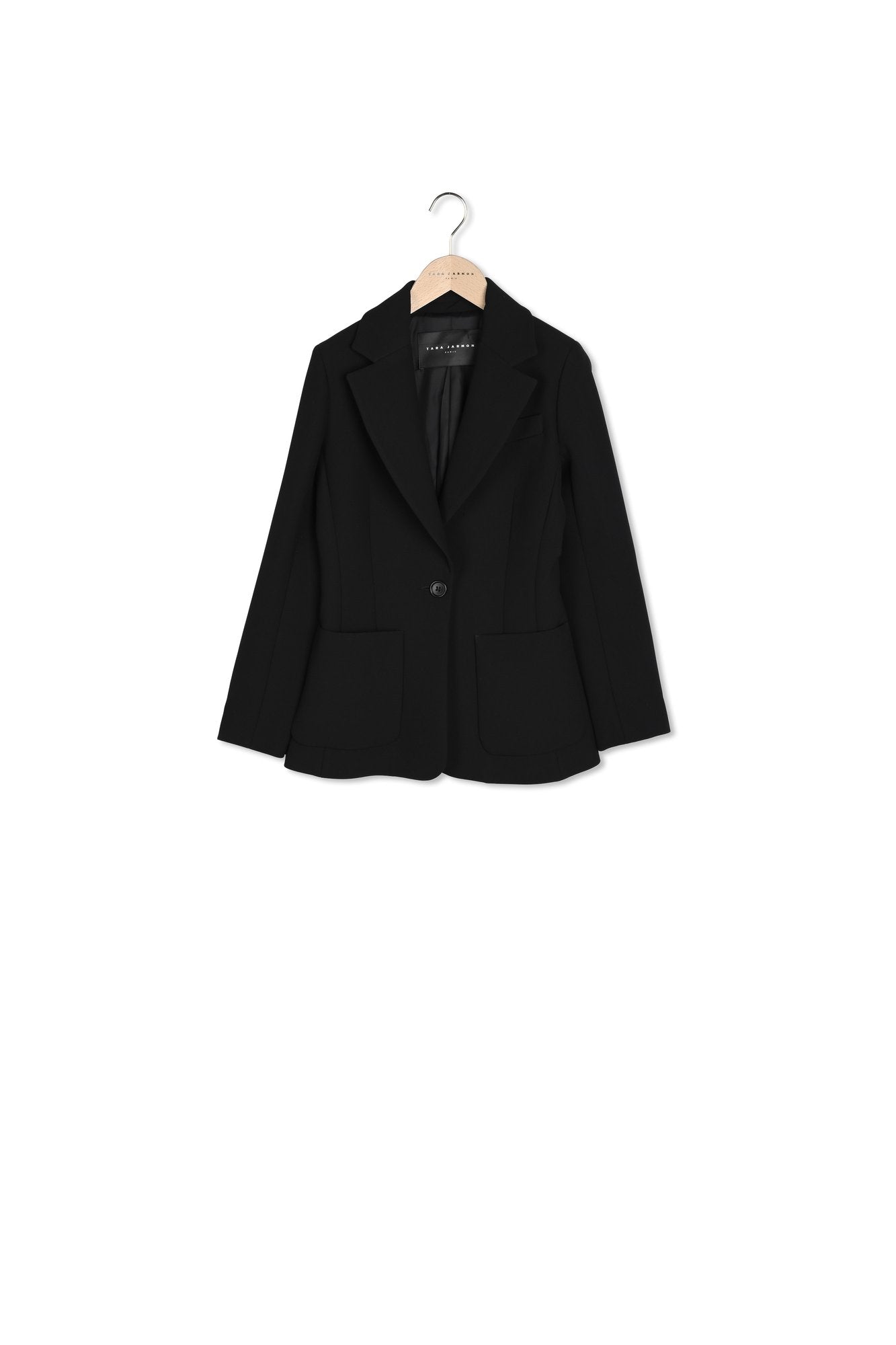 Veste Valia vert bouteille en toile double Faume - seconde main