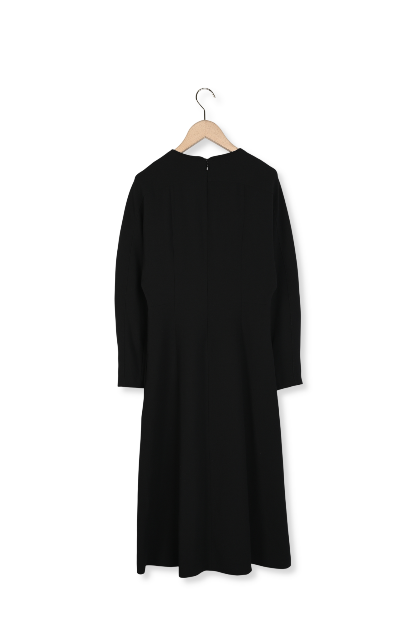 Robe Rexie noire en crêpe Faume - seconde main