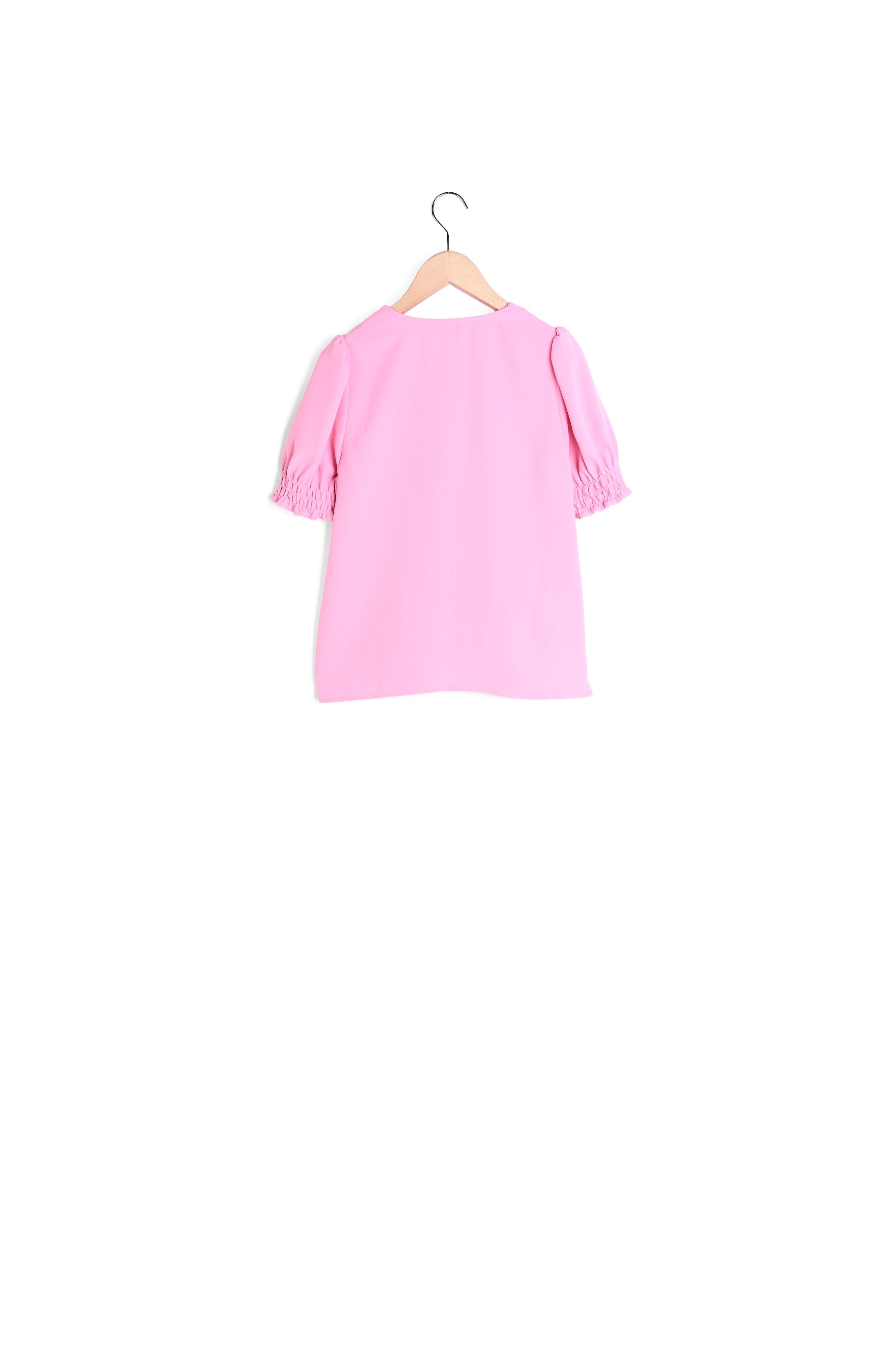 Top Talent rose en crêpe Faume - seconde main