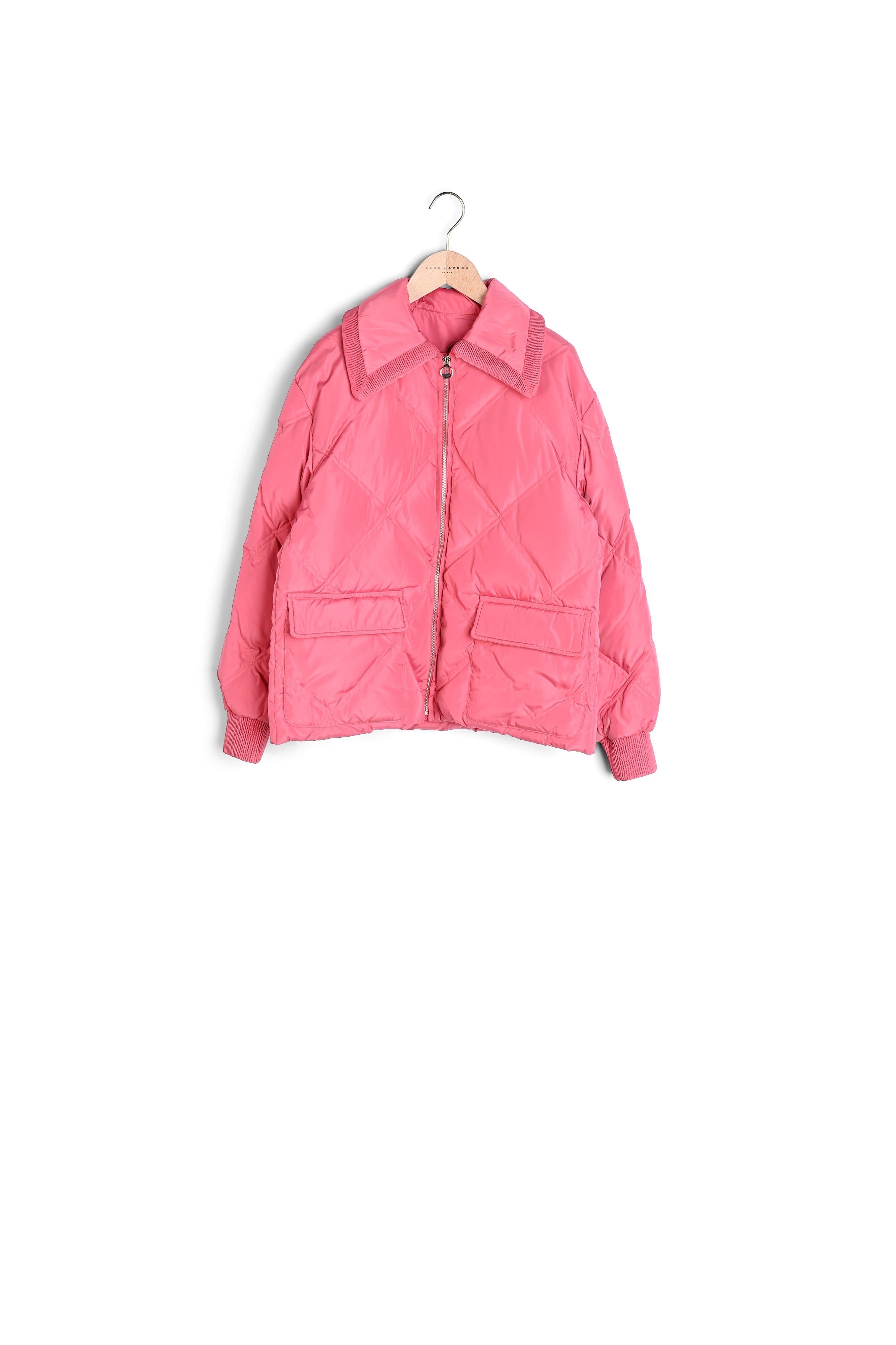 Doudoune Dona rose matelassée Faume - seconde main