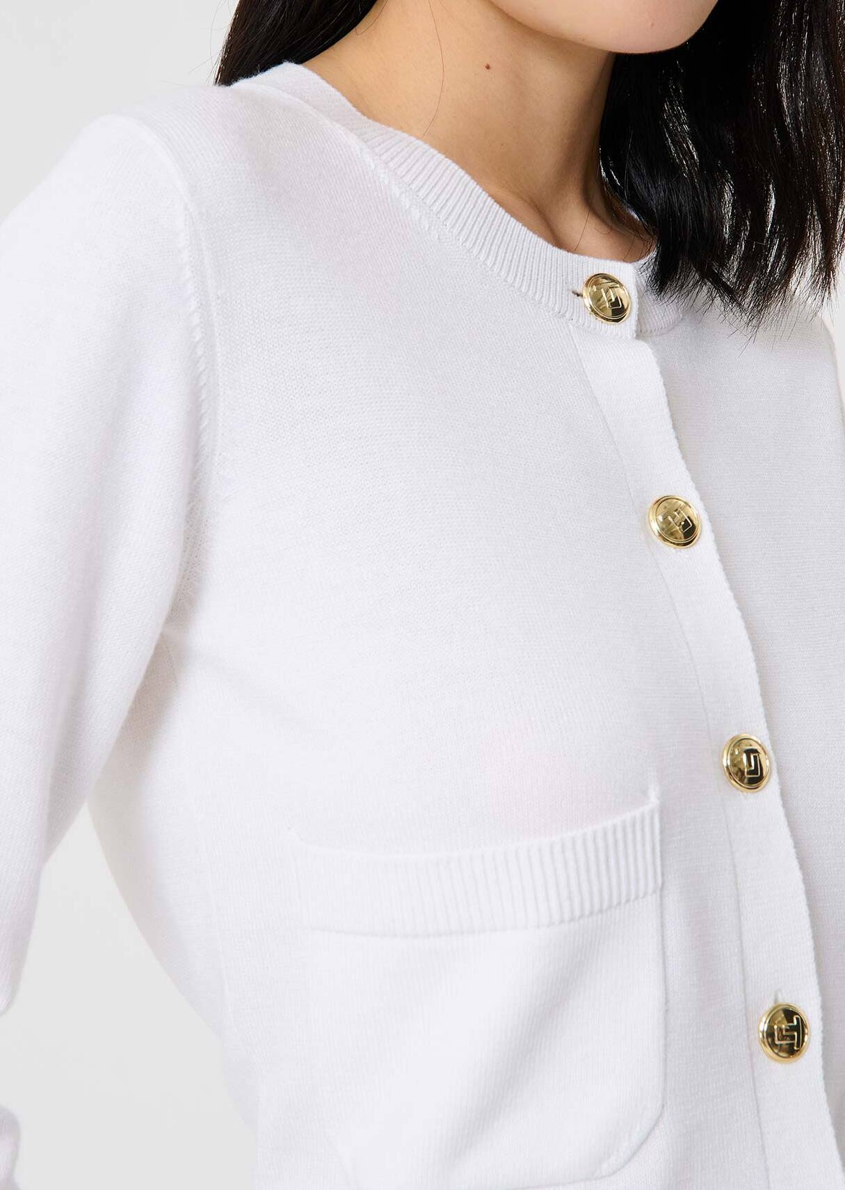 GiIet écru en laine Gyslain Faume - seconde main