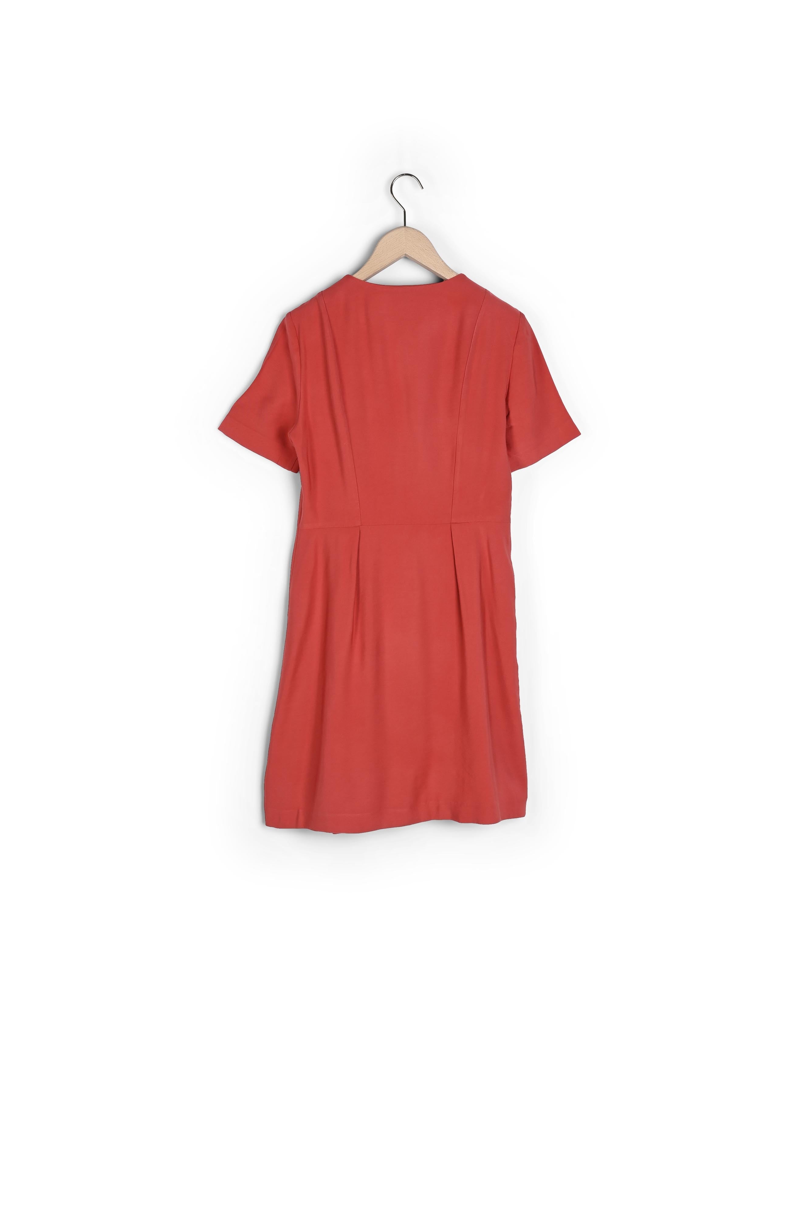 Robe Rybica corail en viscose Faume - seconde main