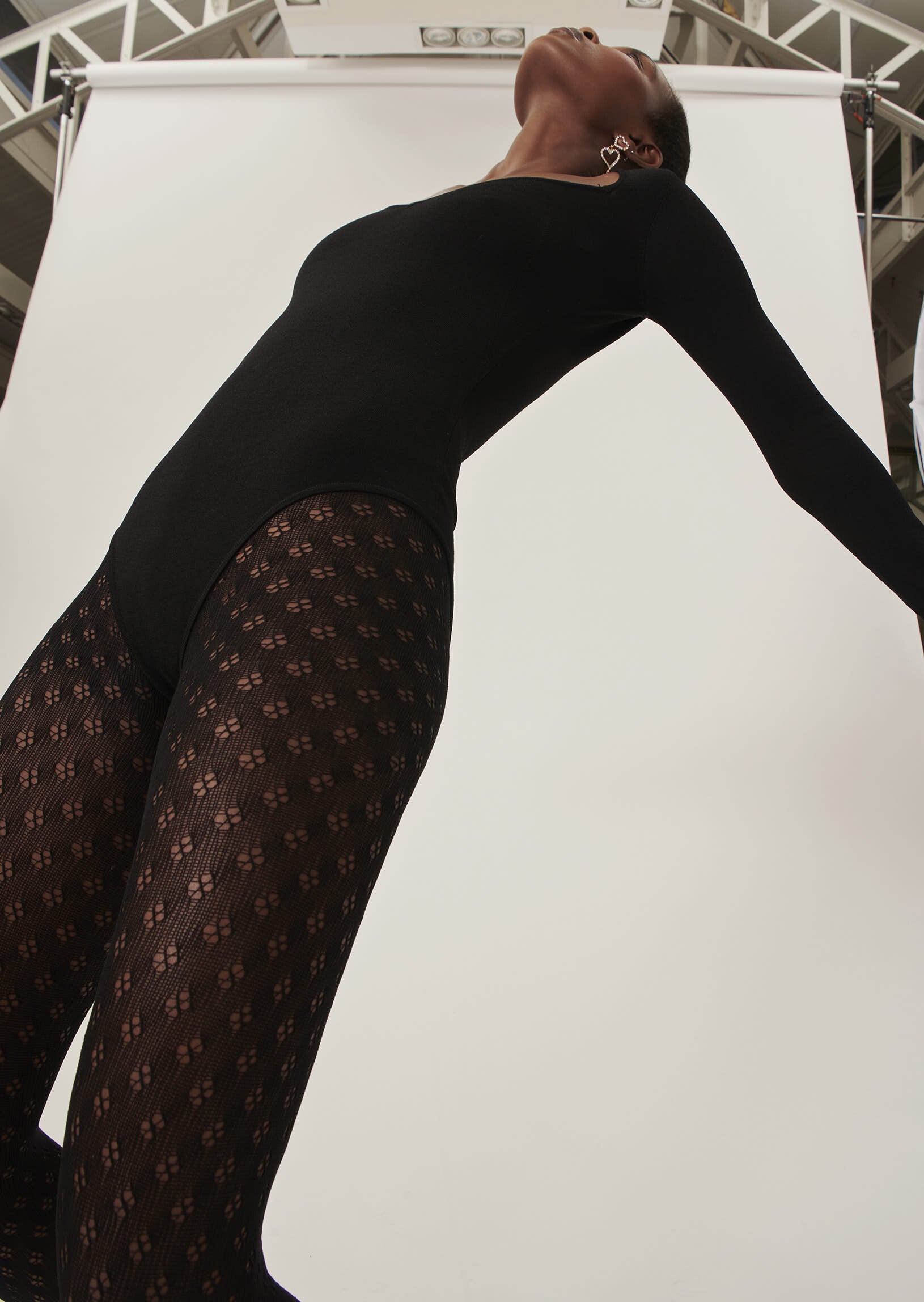 Body Poeme noir en maille compacte Faume - seconde main