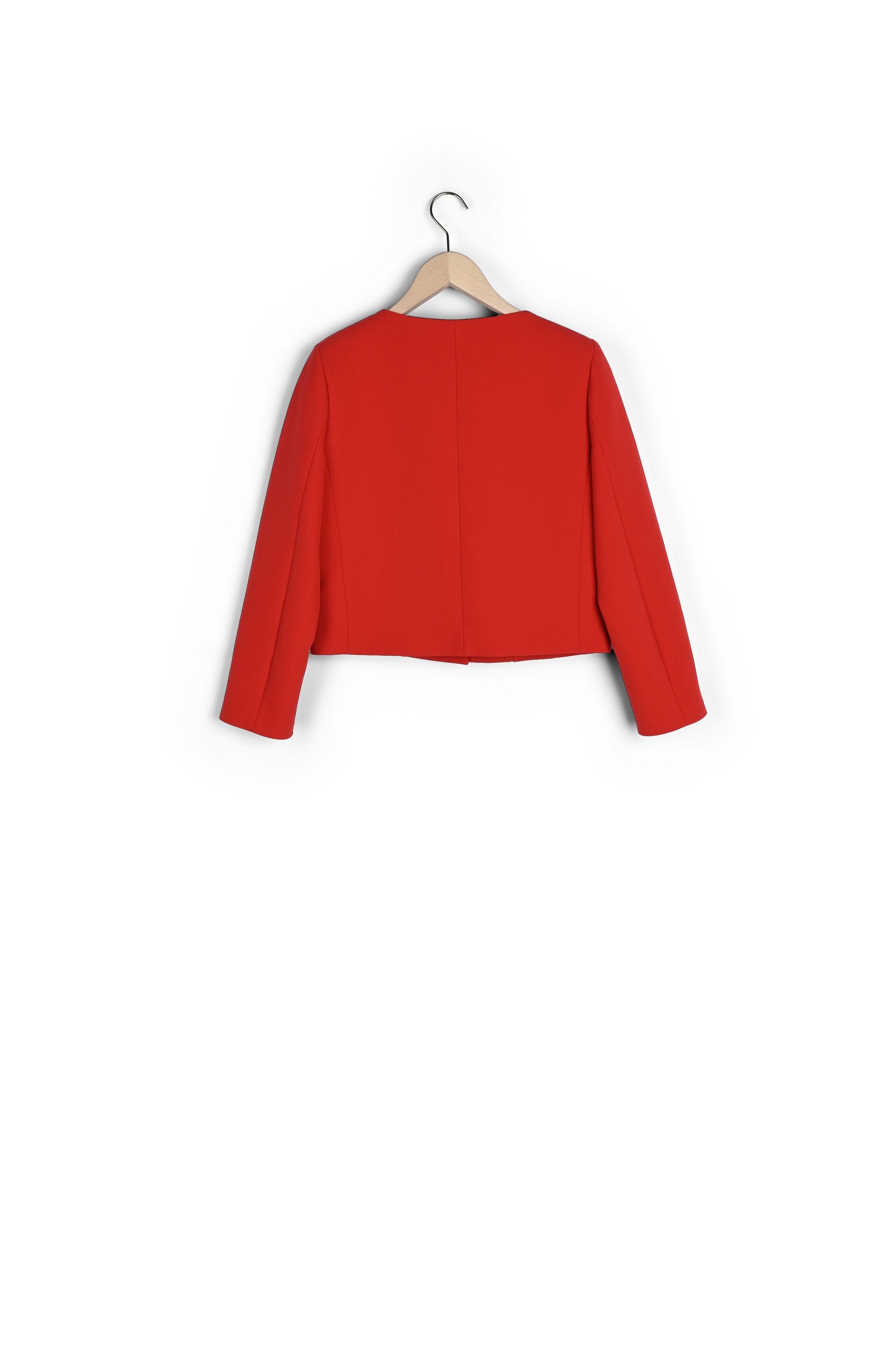 Veste Vernis rouge en toile double Faume - seconde main