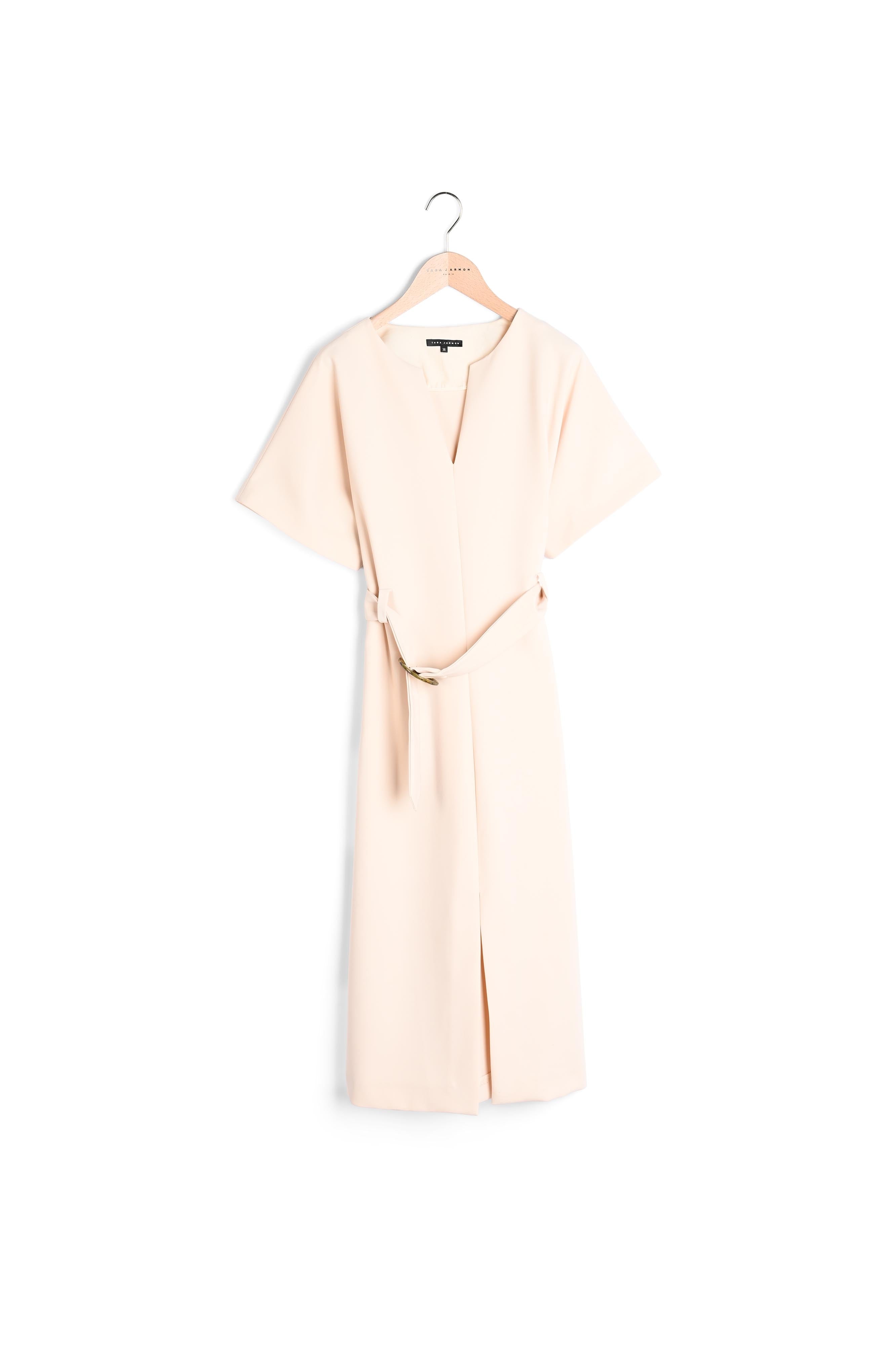 Robe écrue mi-longue Faume - seconde main