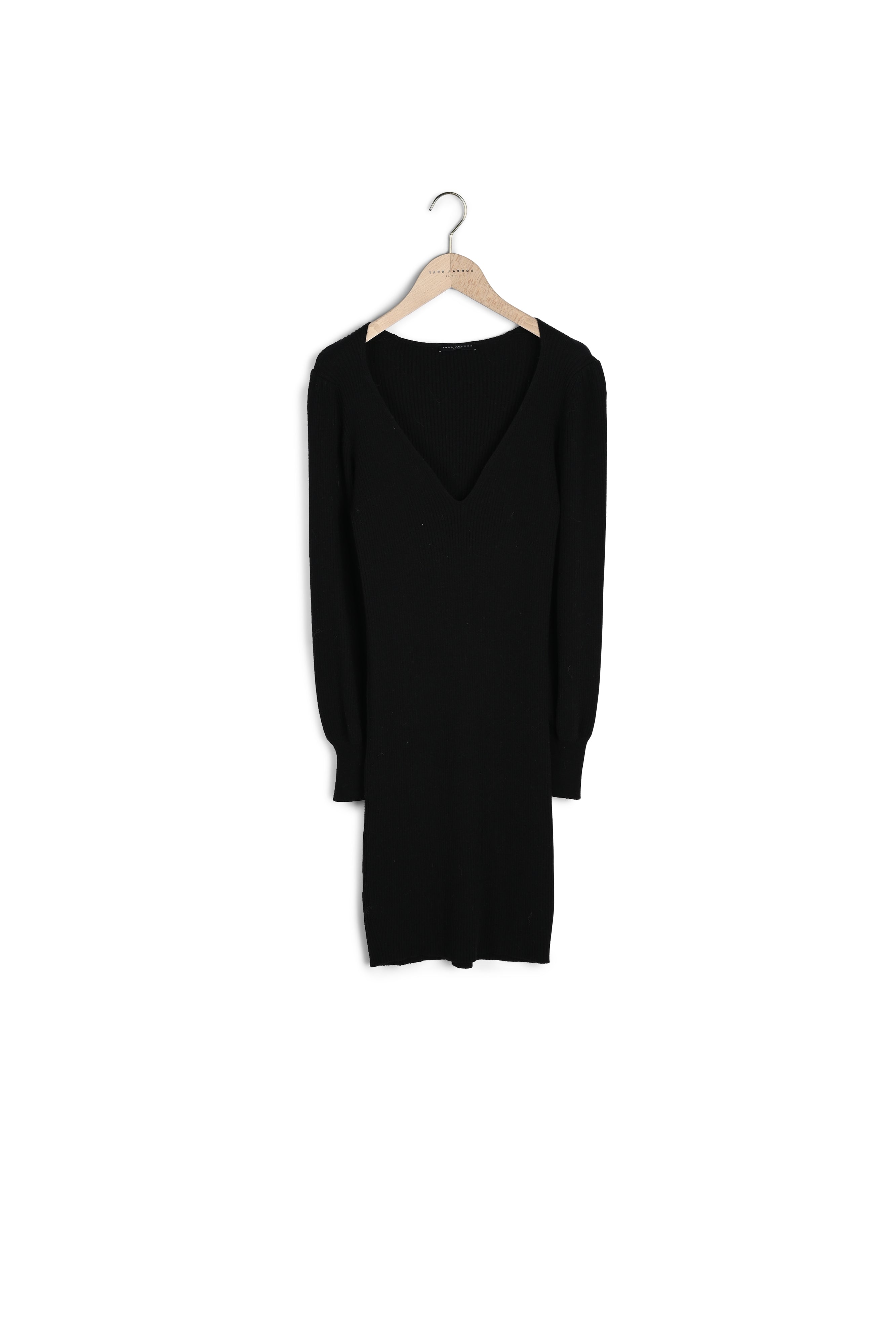 Robe Robyn noire en maille Faume - seconde main