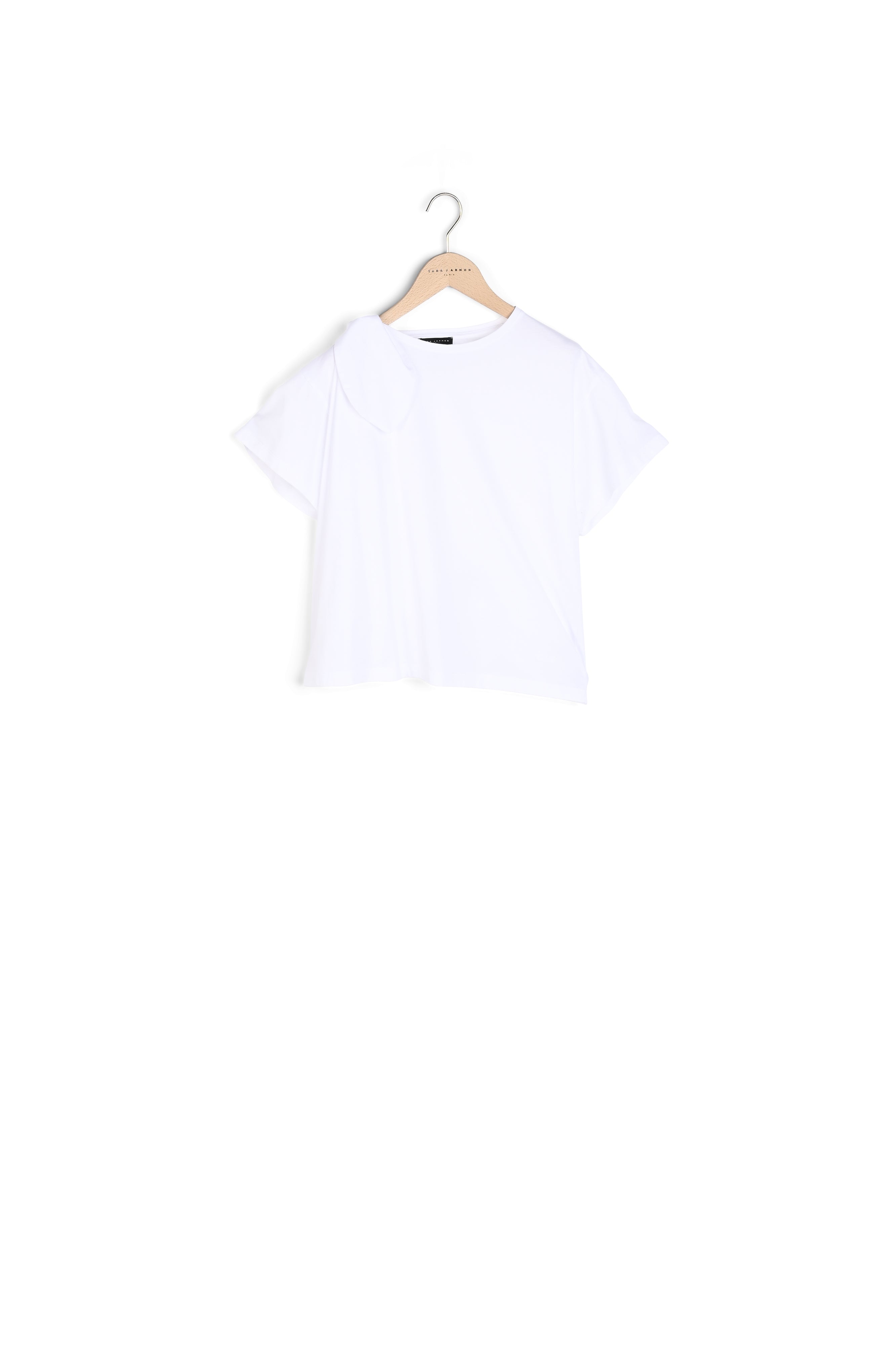 T-shirt Tarabow blanc en coton Faume - seconde main