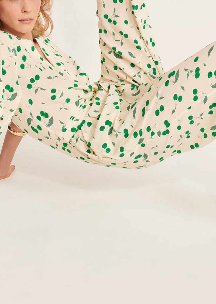 Combinaison Cali écrue imprimé cherry Faume - seconde main