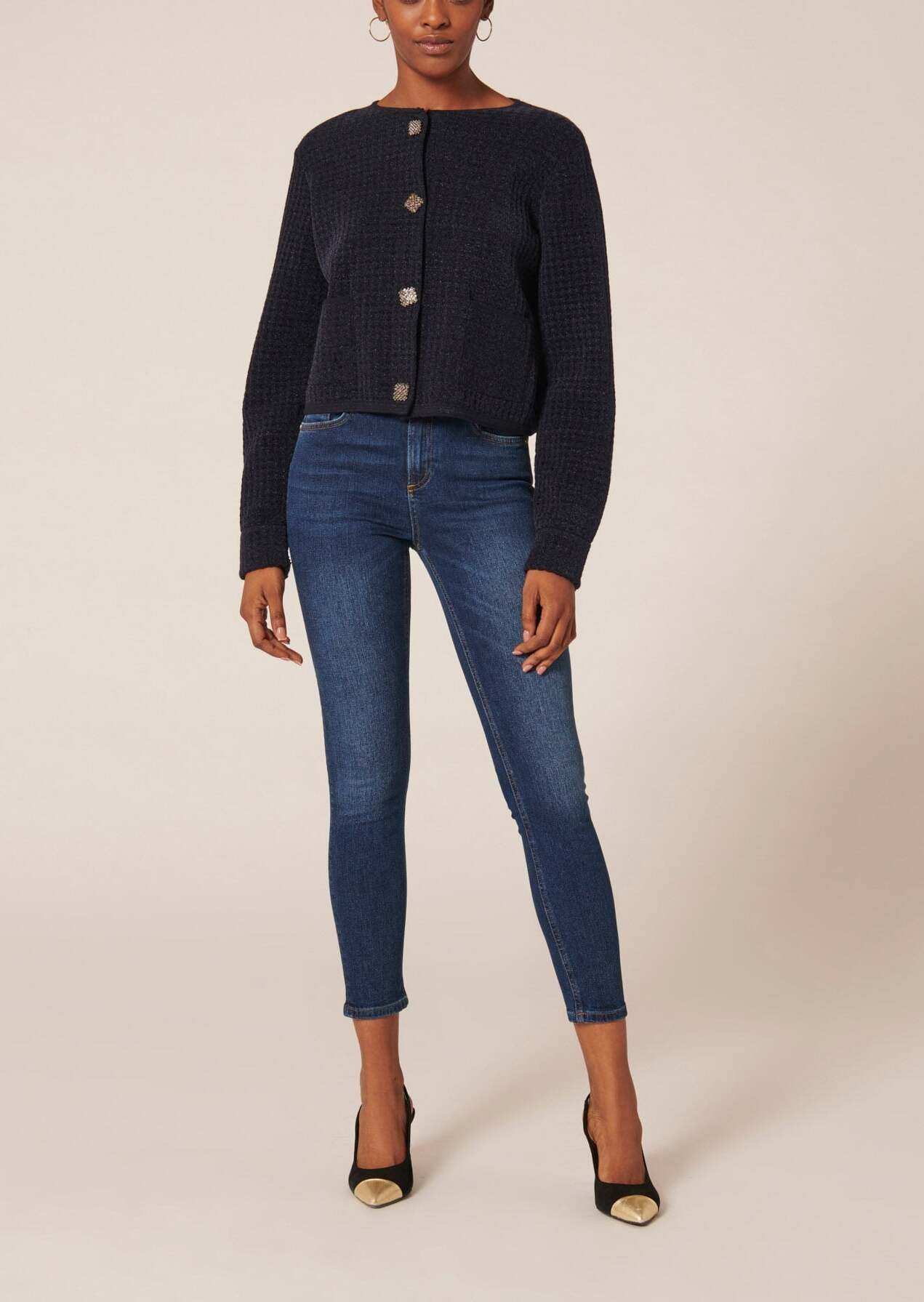 Jean slim John brut Faume - seconde main