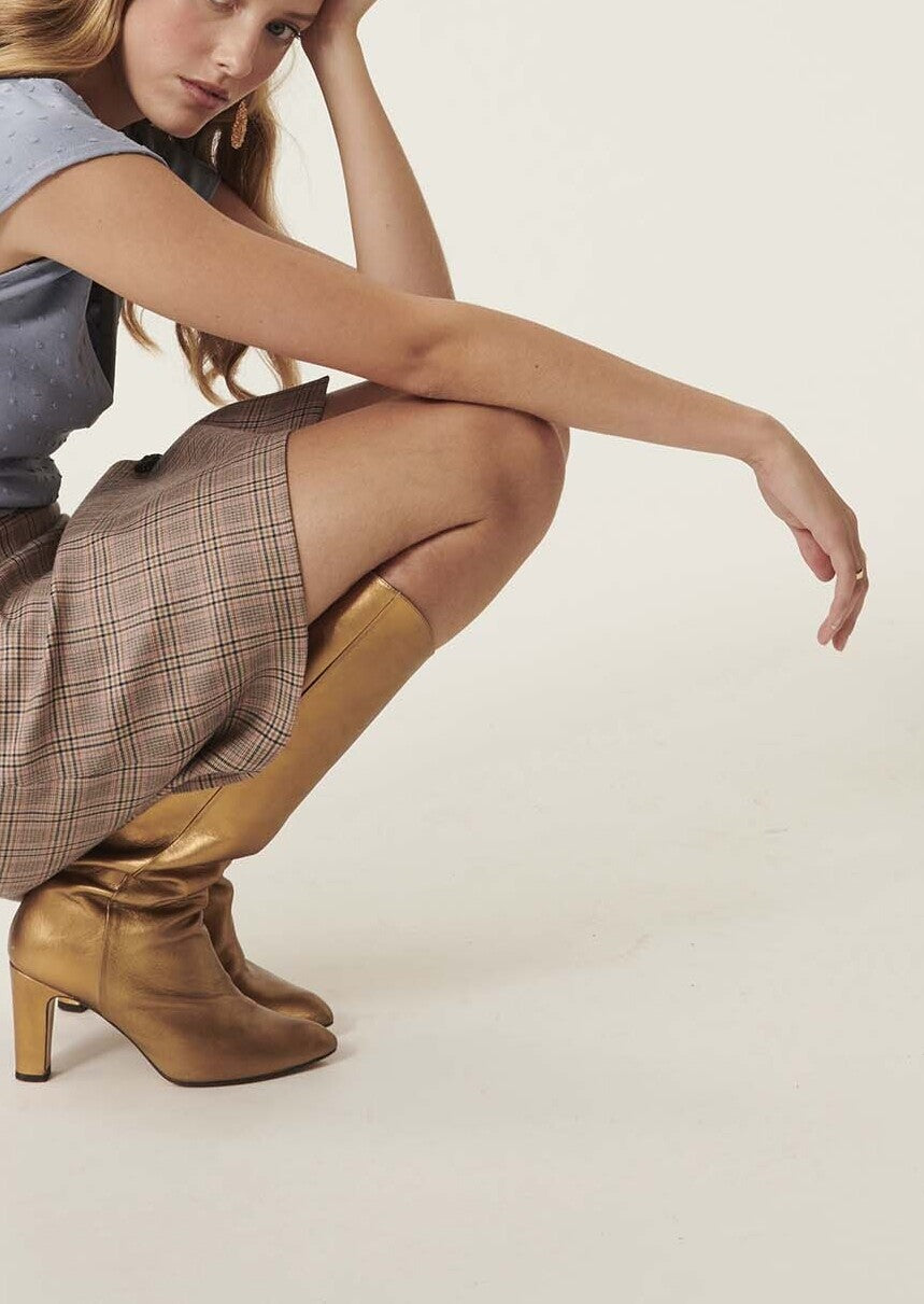 T-shirt Tiago bleu pastel en jersey Faume - seconde main