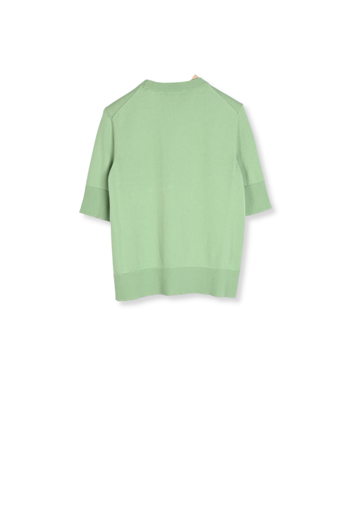 Pull Paoline vert en laine et coton Faume - seconde main