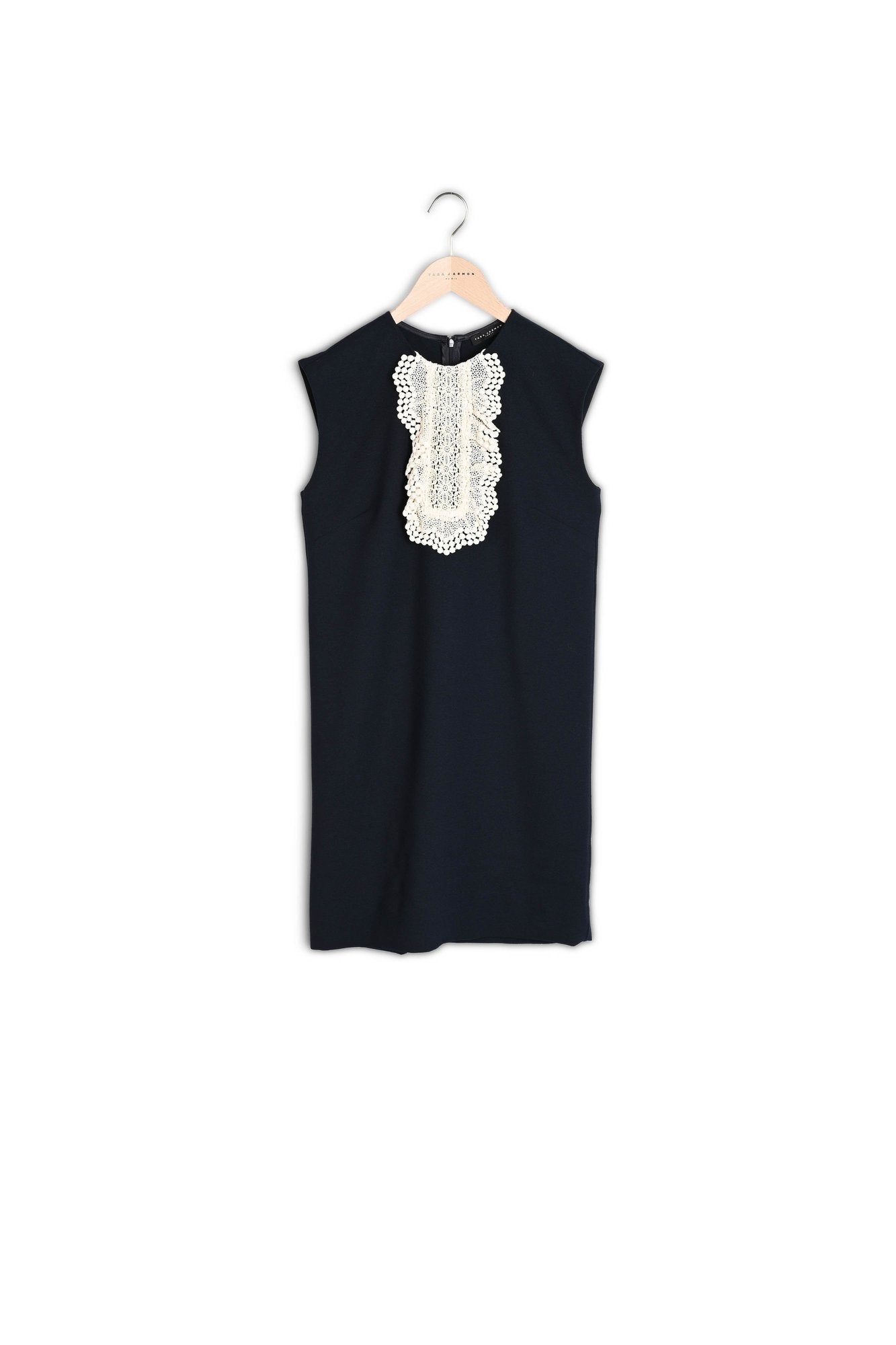 Robe Reeka bleu nuit en crêpe Faume - seconde main