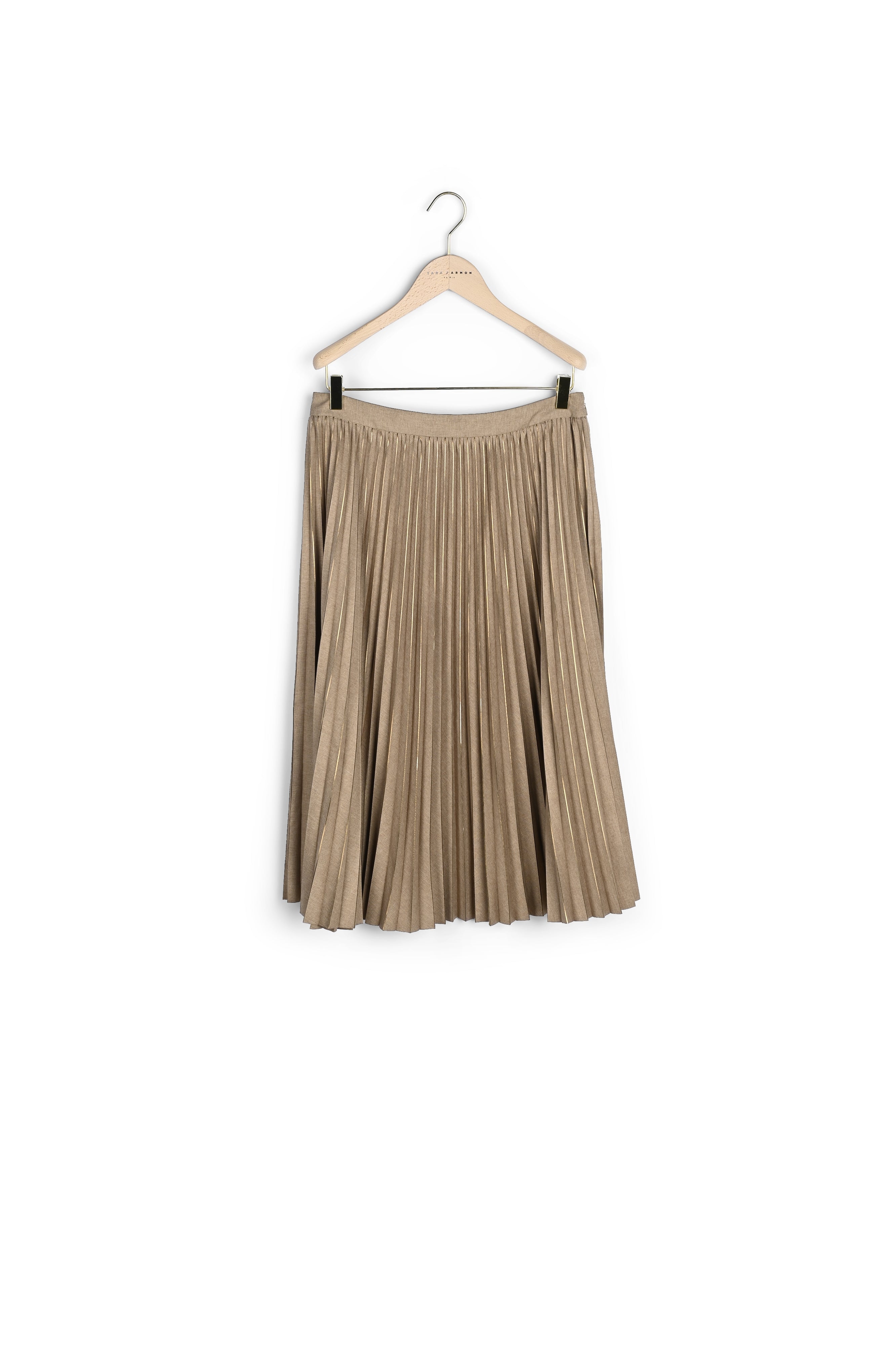 Jupe Juline or plissée Faume - seconde main