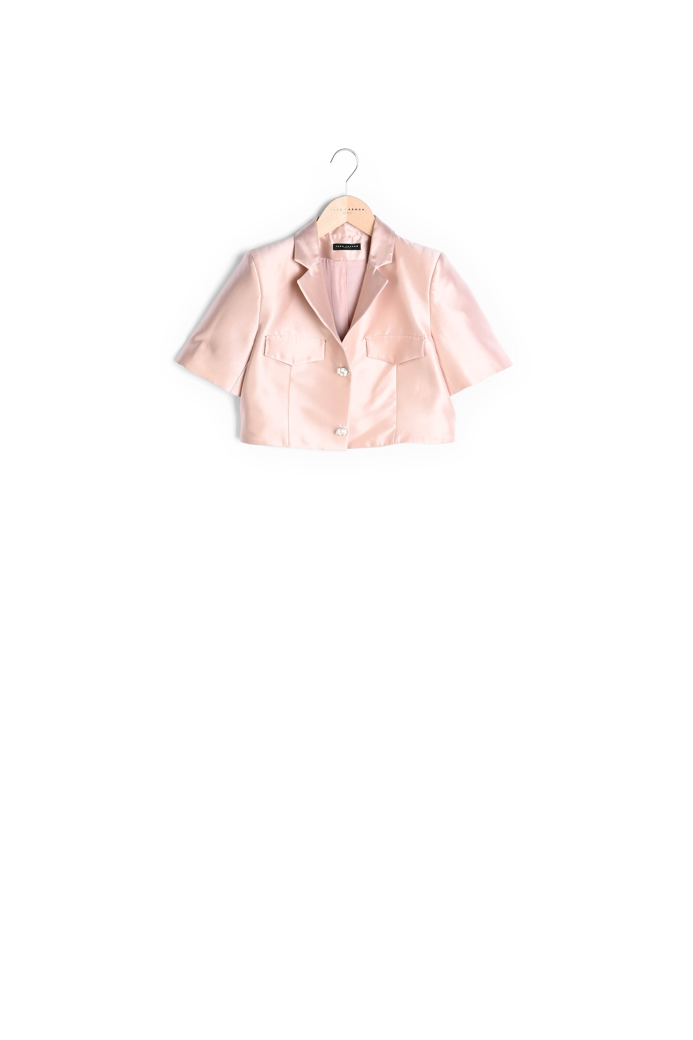 Veste Volupte nude en satin Faume - seconde main