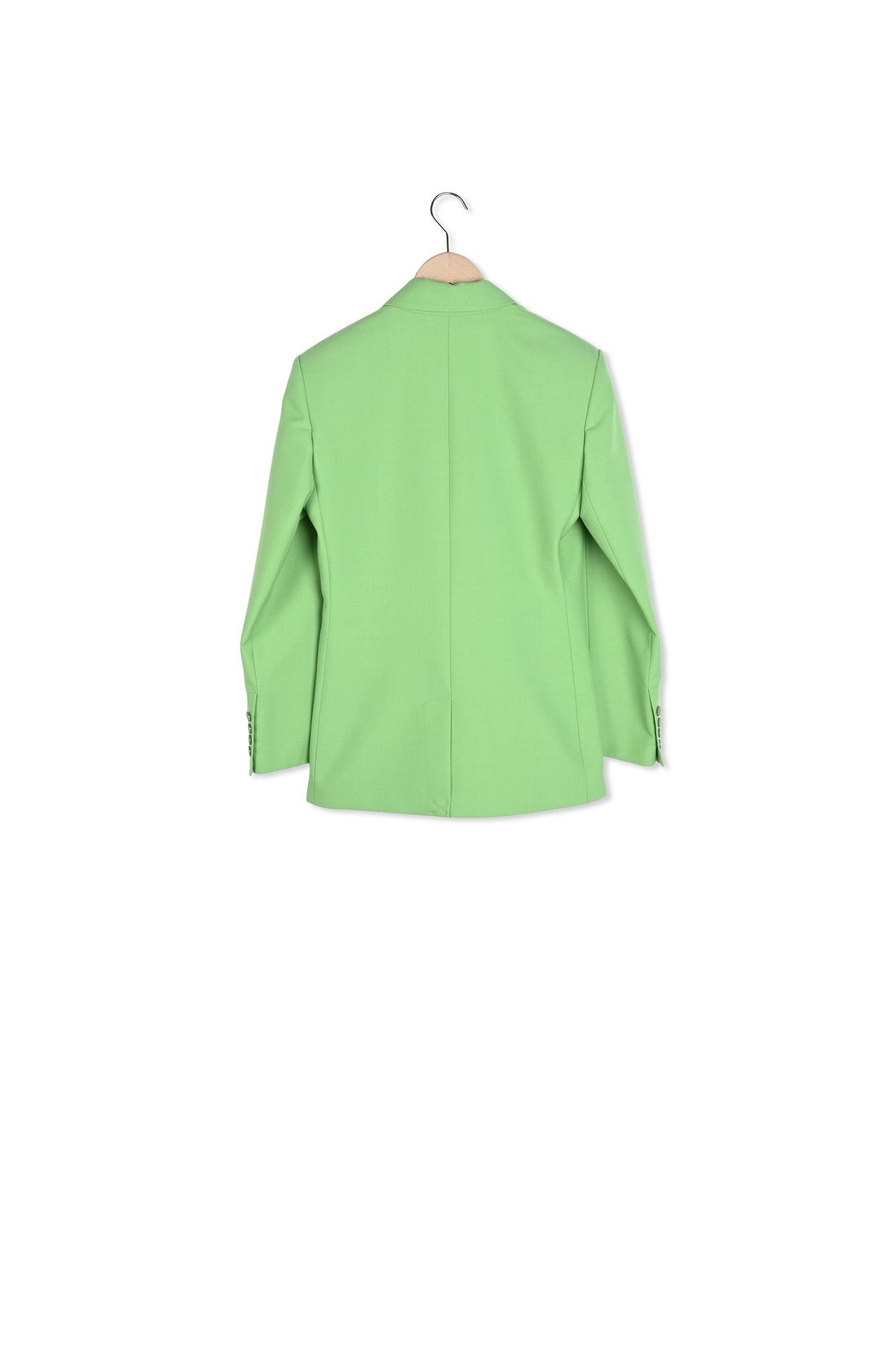 Veste Viola verte en laine froide Faume - seconde main