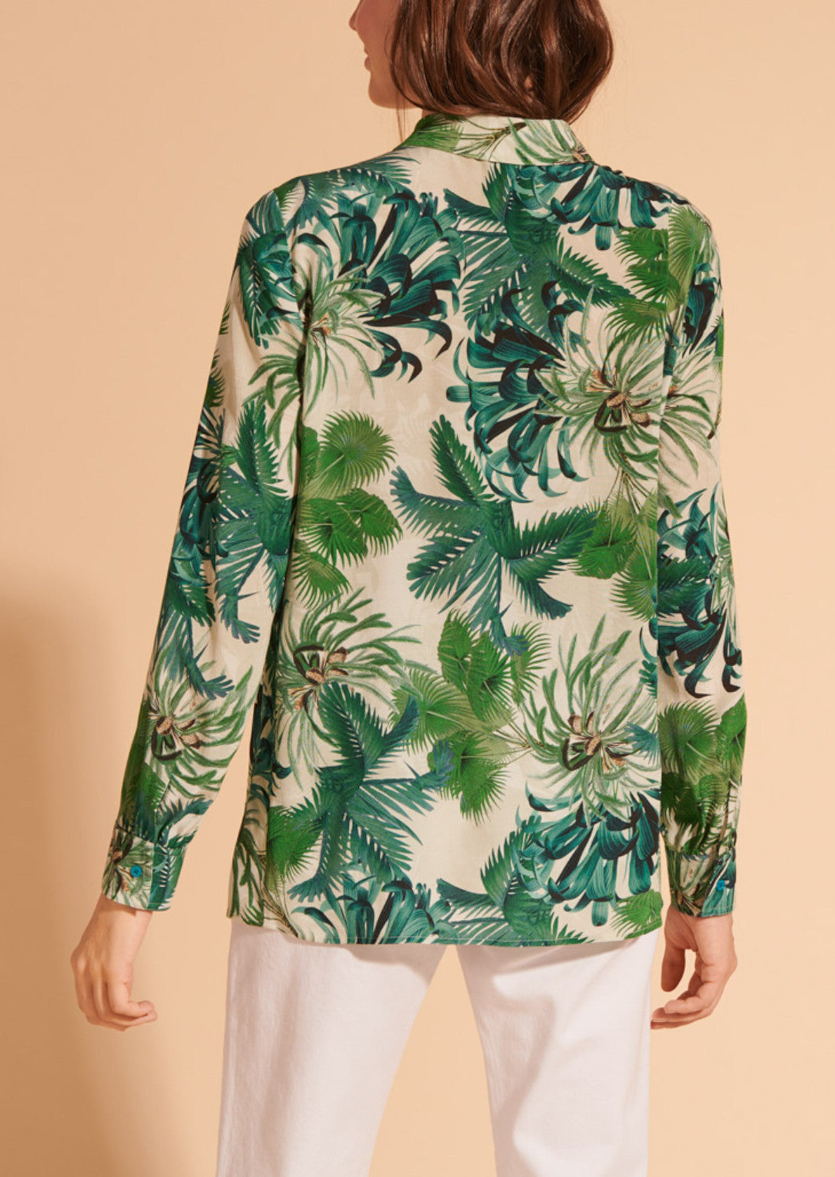 Chemise Tarot imprimé palmier Faume - seconde main