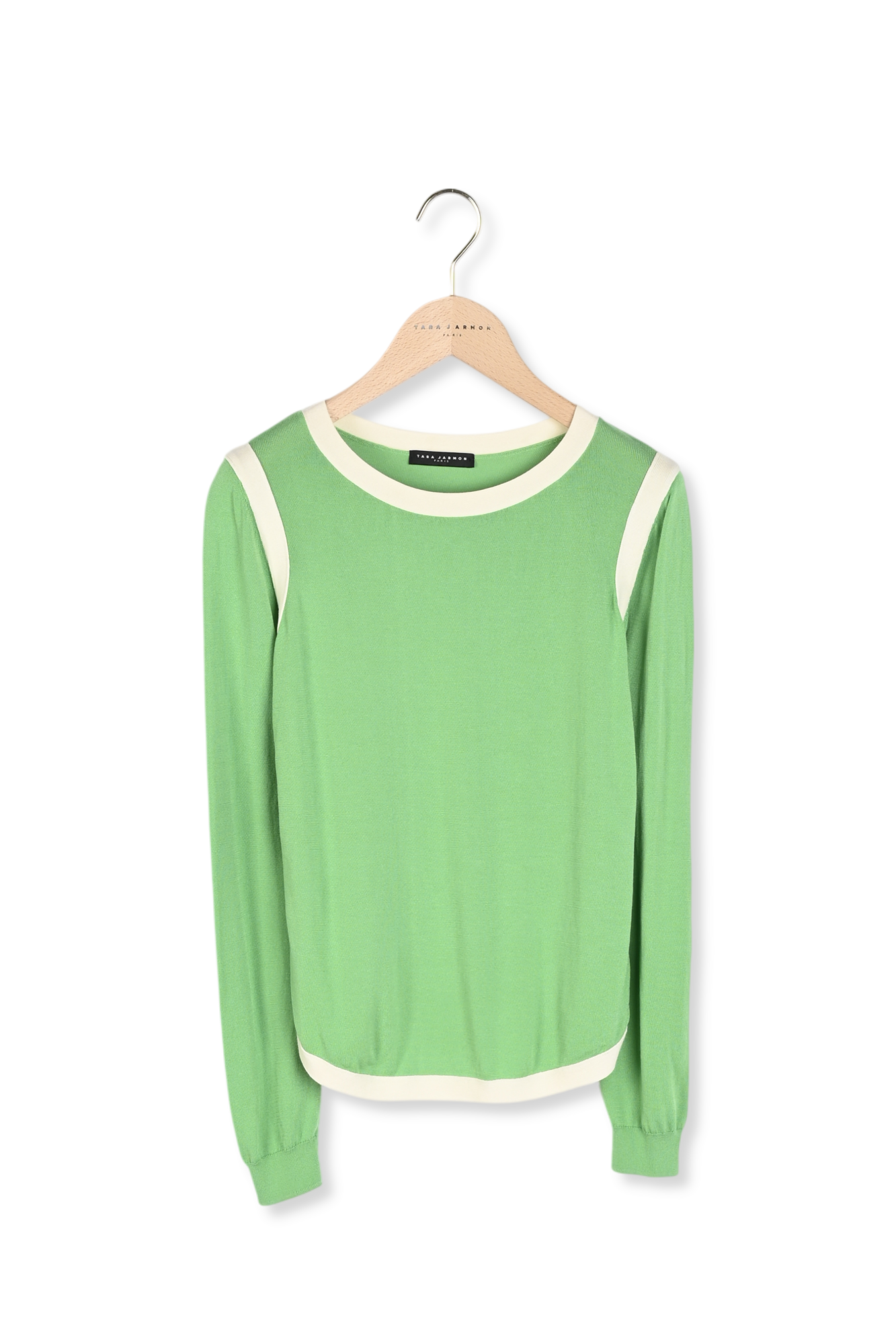Pull Ponama vert en coton Faume - seconde main