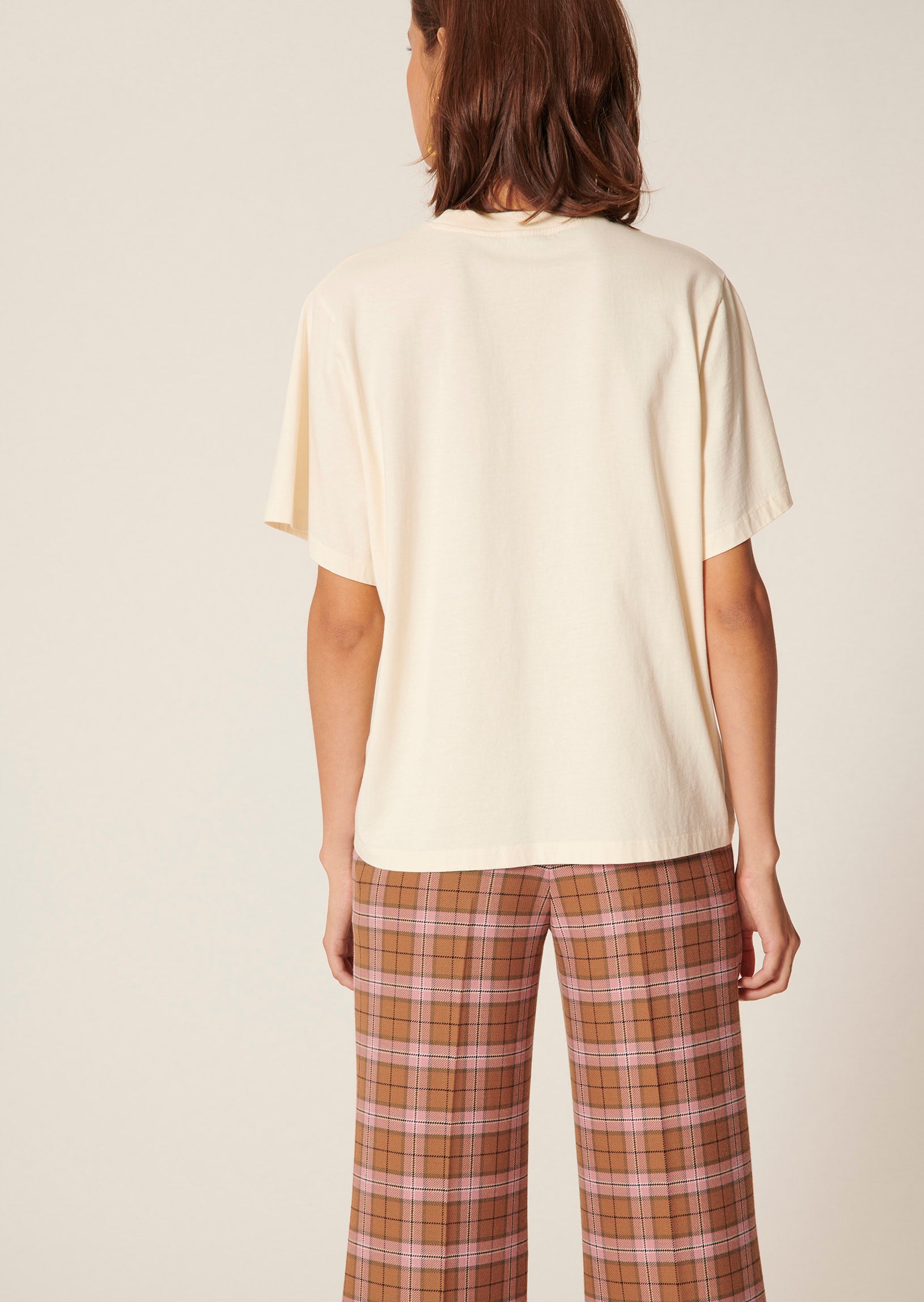 Top Taimi écru en coton Faume - seconde main