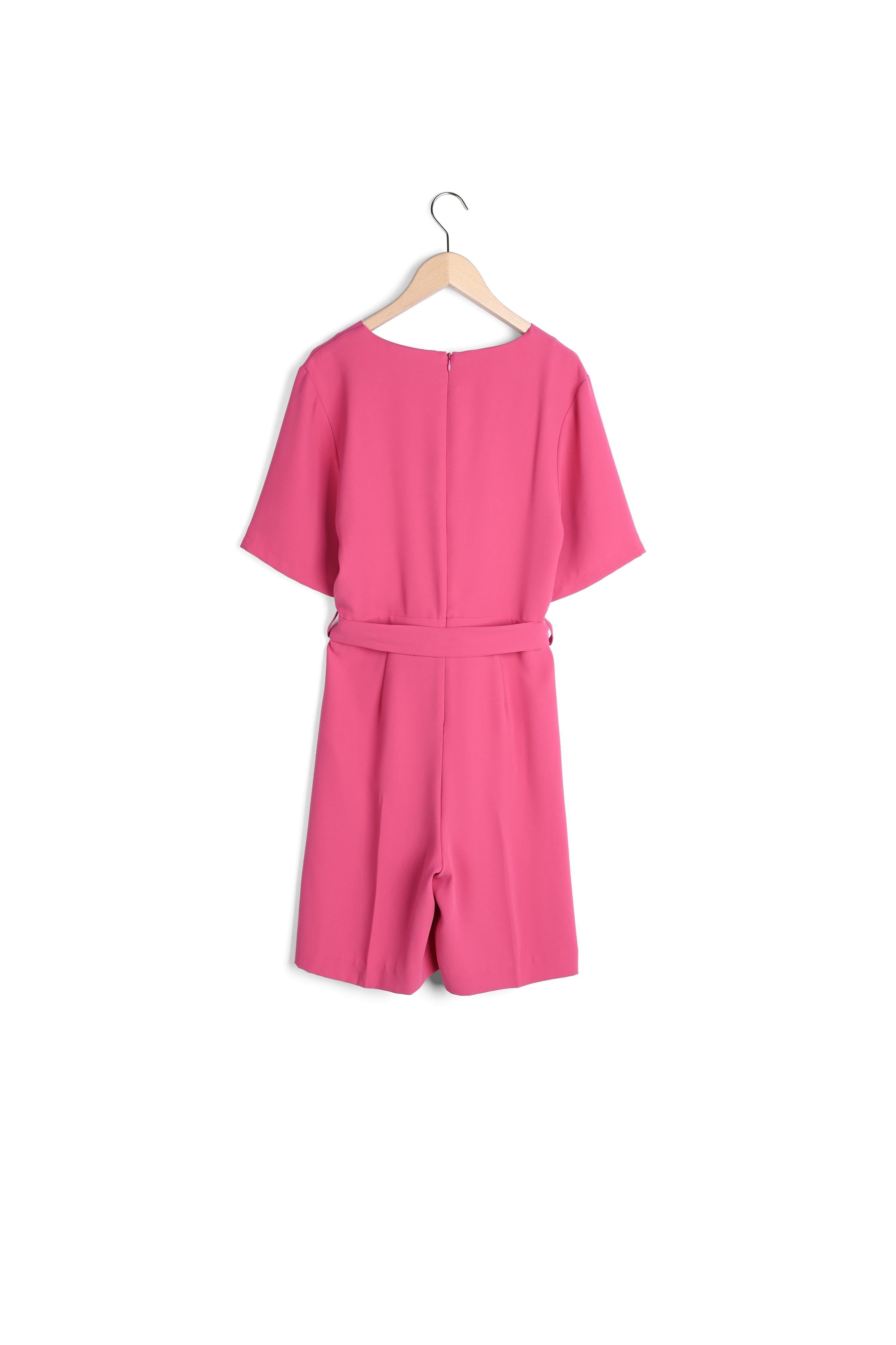 Combinaison Calia rose fuchsia en crêpe Faume - seconde main