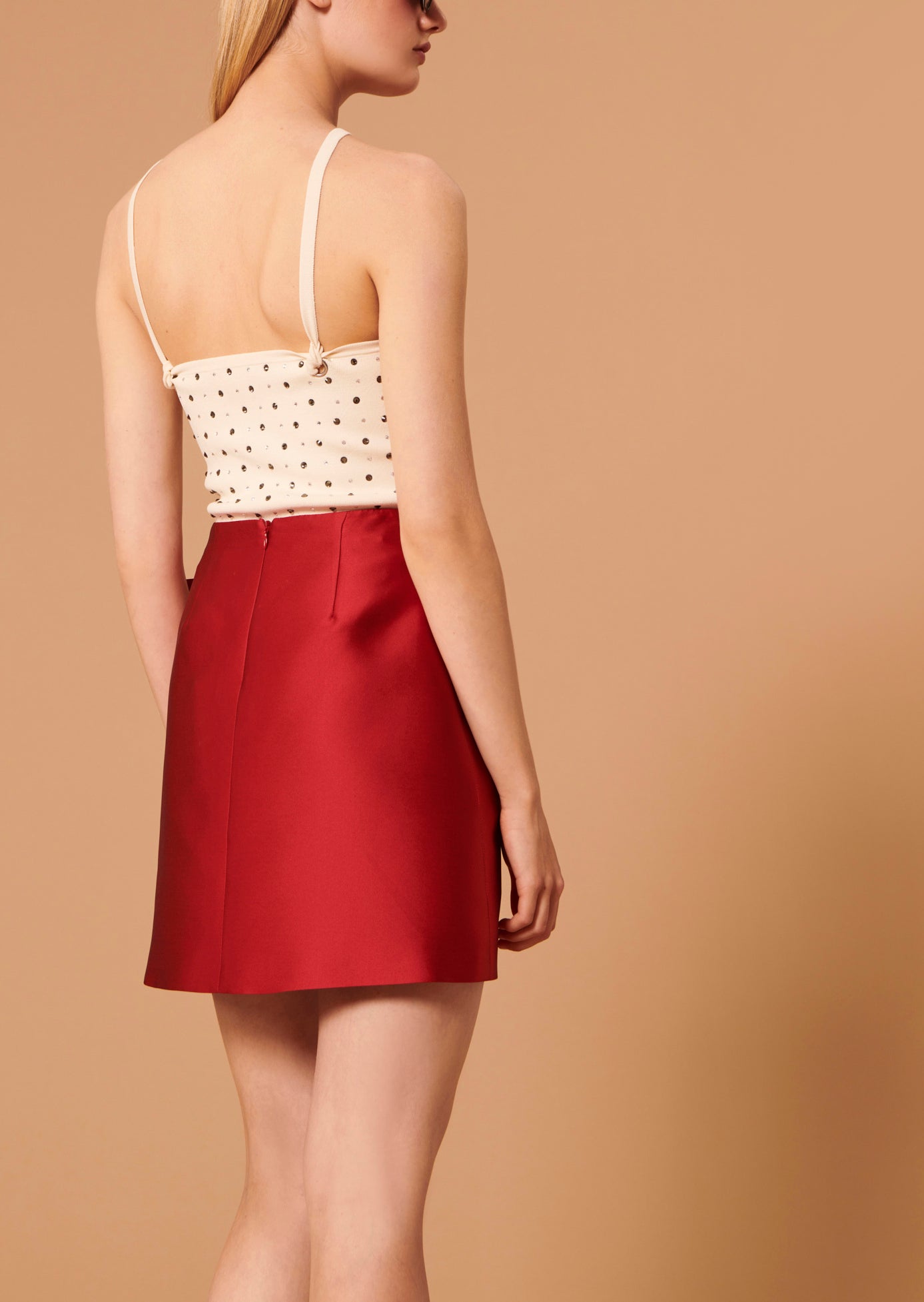 Top Positano écru en maille Faume - seconde main