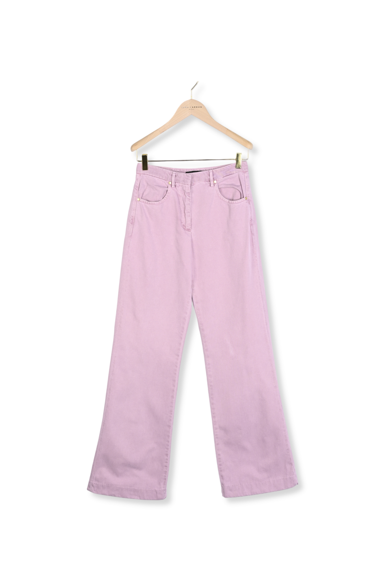 Jean rose en denim Jerome Faume - seconde main