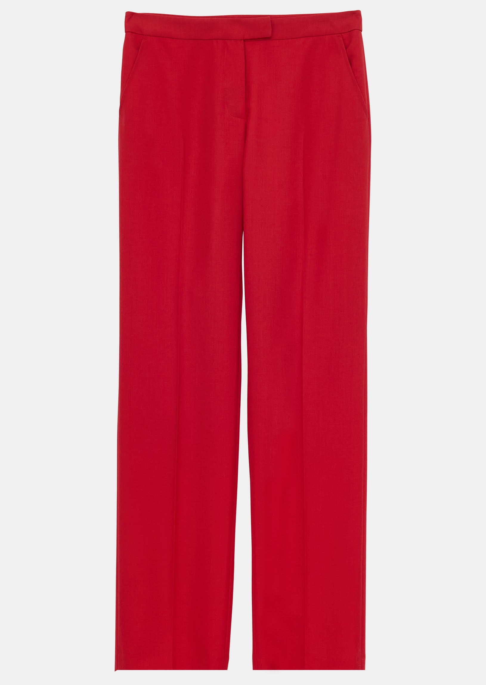 Pantalon Peter rouge en laine froide Faume - seconde main