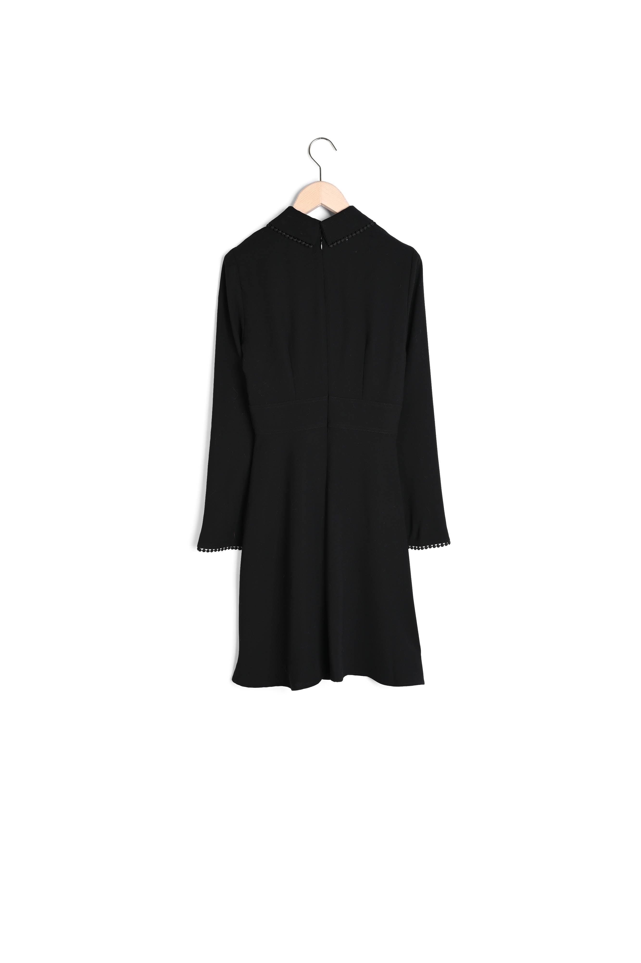Robe Rielle noire en crêpe Faume - seconde main